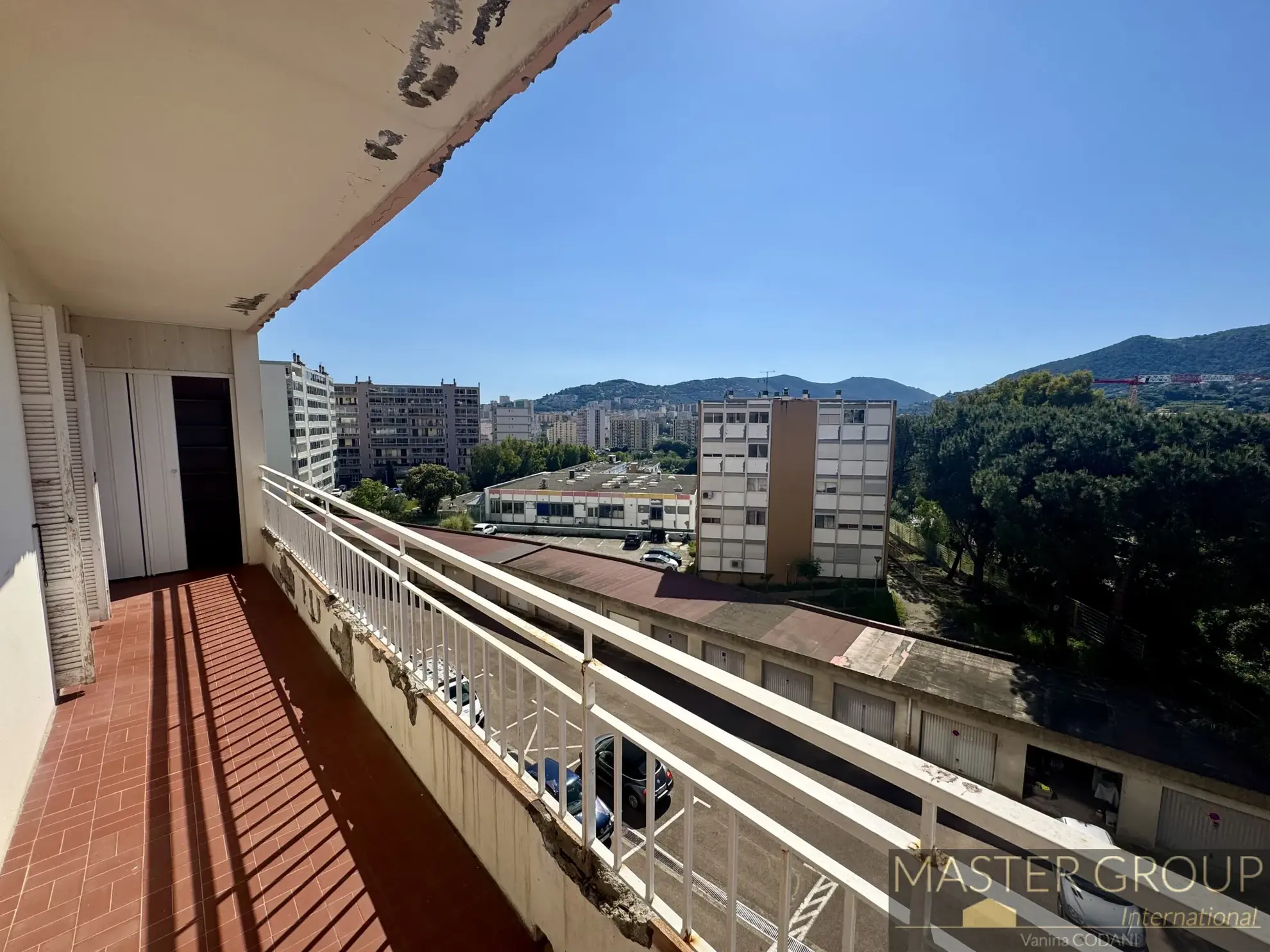 Appartement F3 lumineux avec terrasses à Ajaccio Finosello 