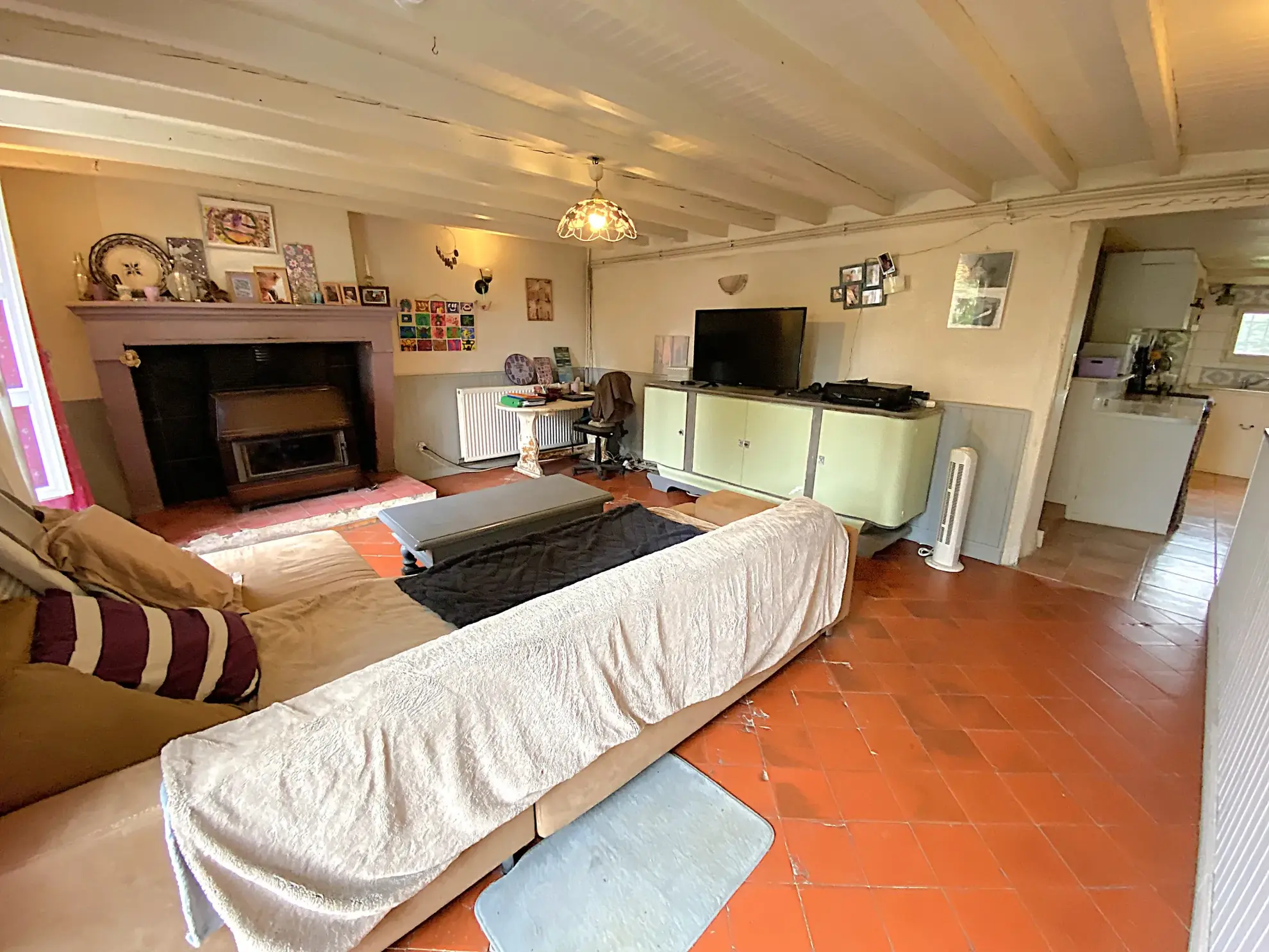 Maison en pierre de 105 m² avec grange attenante à Lamothe Landerron 