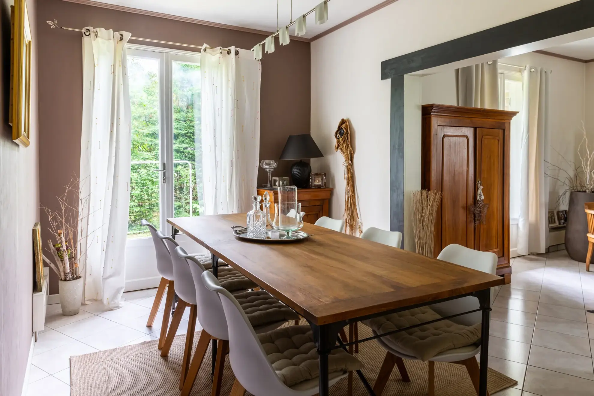 Maison familiale à Lubersac avec vue dégagée et jardin, 5 chambres 