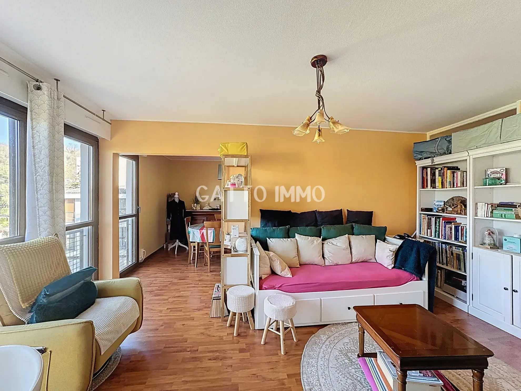 Appartement T3 lumineux de 68 m² avec balcon et garage à Scy-Chazelles 