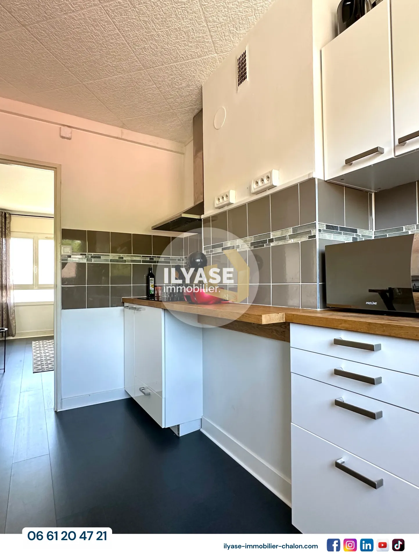 Bel appartement T3 de 52 m² à Chalon-sur-Saône proche gare et commodités 