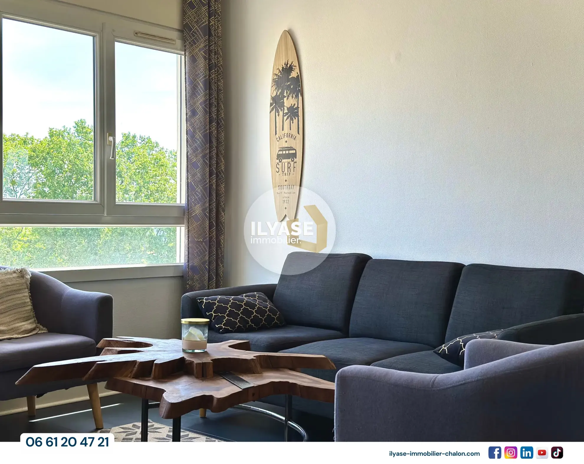 Bel appartement T3 de 52 m² à Chalon-sur-Saône proche gare et commodités 