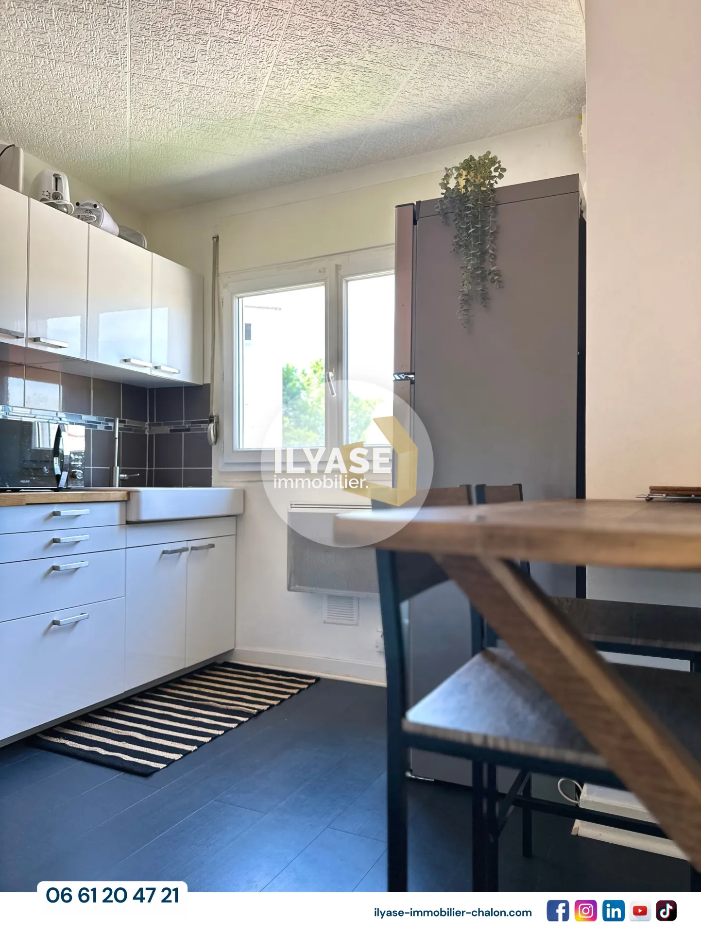 Bel appartement T3 de 52 m² à Chalon-sur-Saône proche gare et commodités 