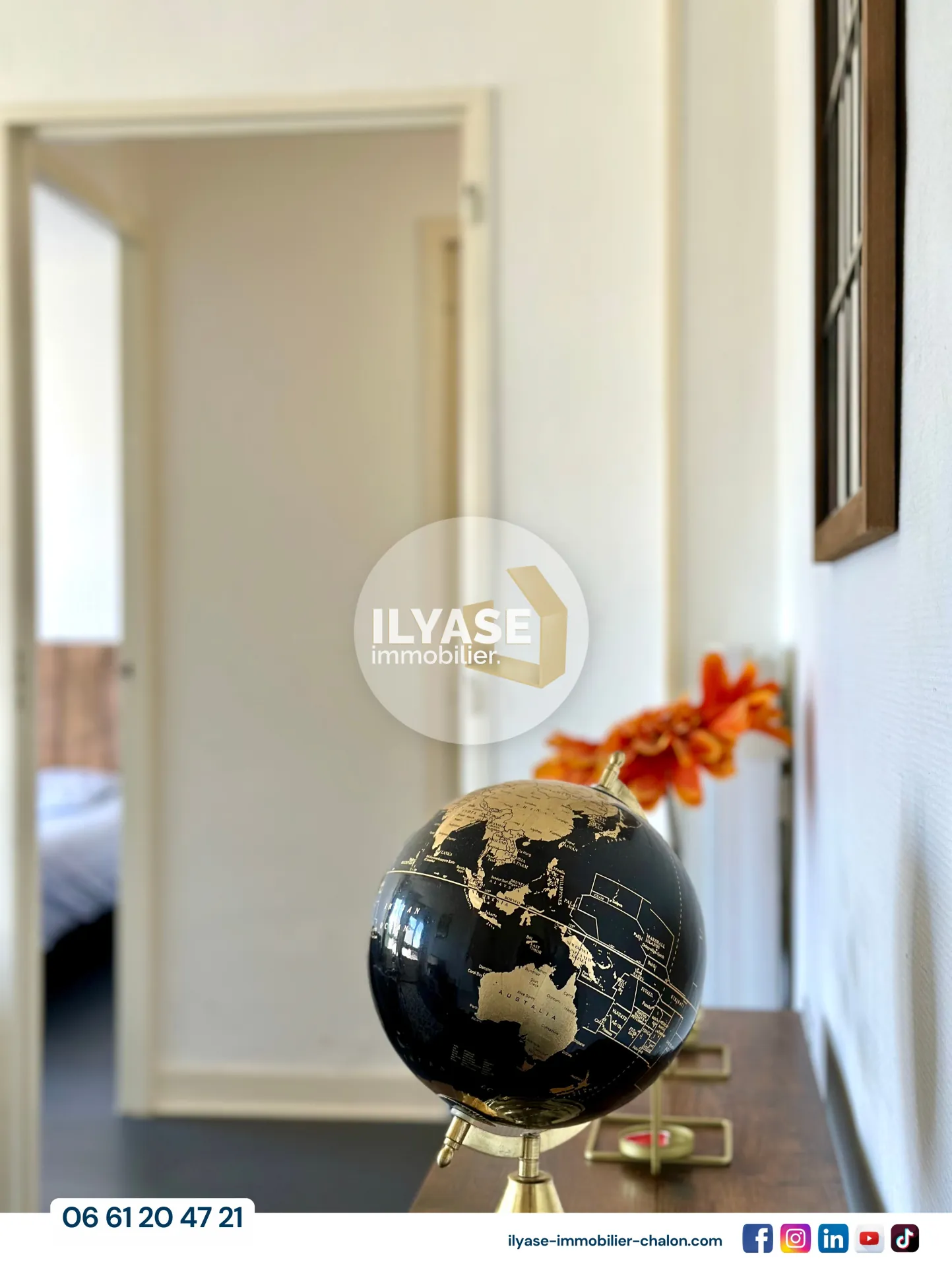 Bel appartement T3 de 52 m² à Chalon-sur-Saône proche gare et commodités 