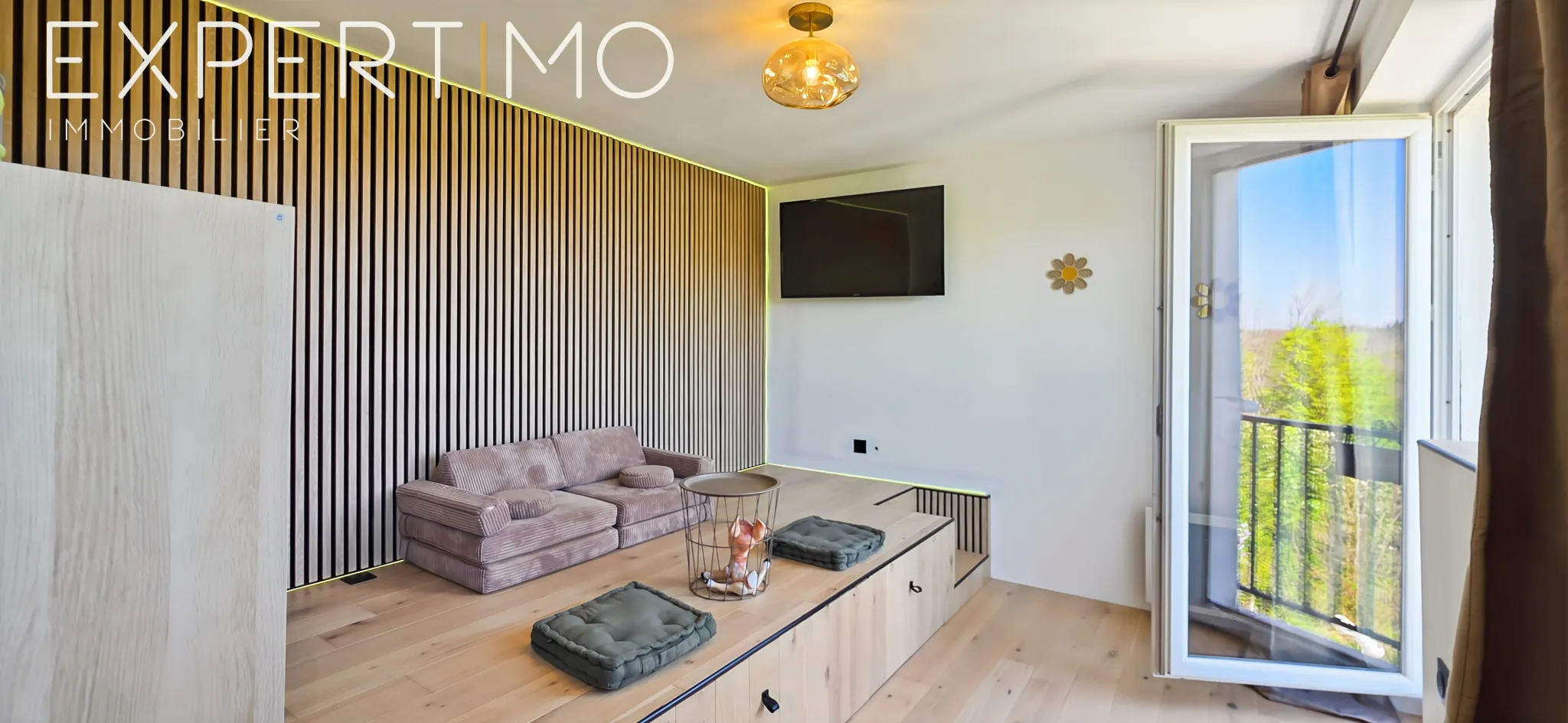 Maison d'architecte à vendre à Méréville – 5 pièces, 122 m², terrain 1699 m² dans un cadre calme 