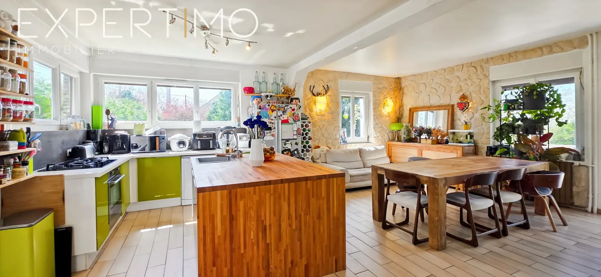 Maison d'architecte à vendre à Méréville – 5 pièces, 122 m², terrain 1699 m² dans un cadre calme 