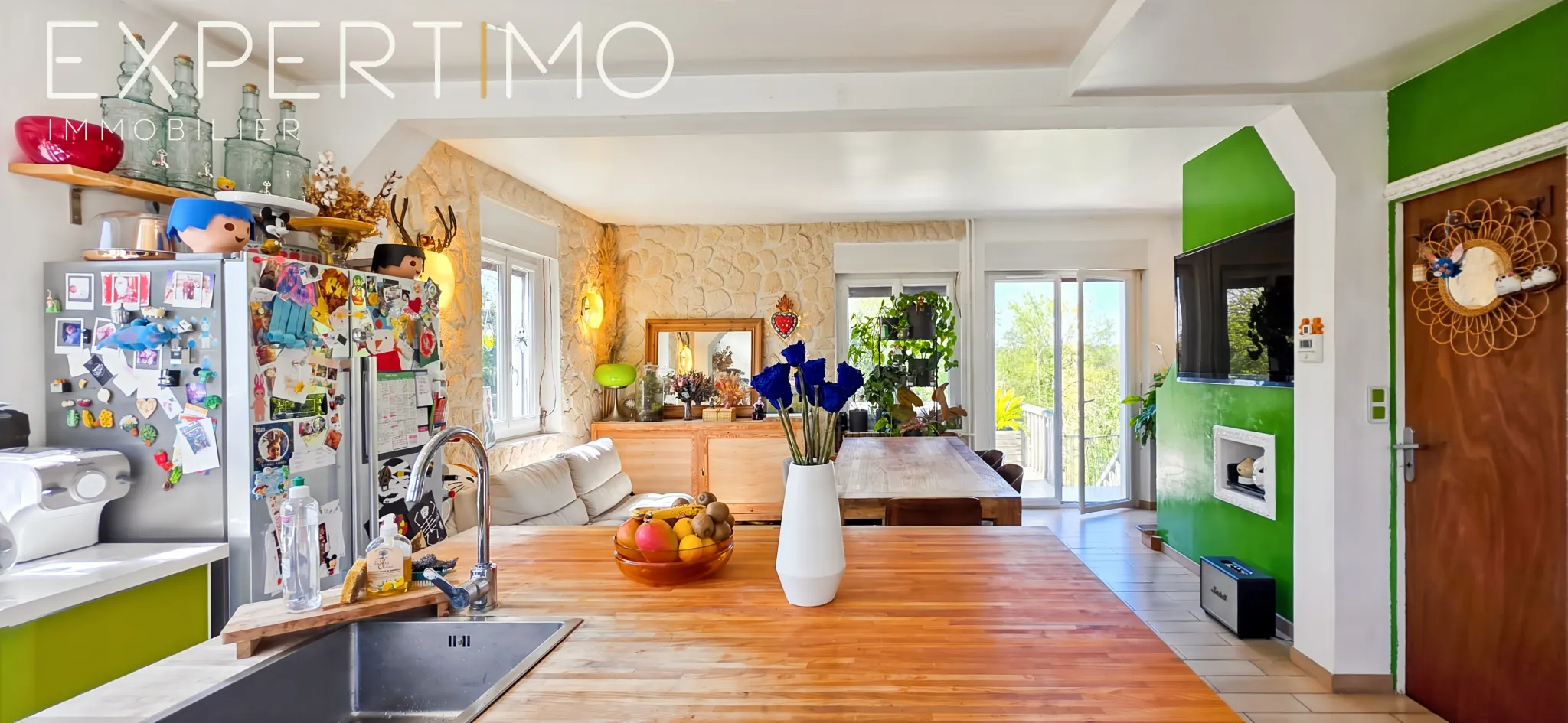 Maison d'architecte à vendre à Méréville – 5 pièces, 122 m², terrain 1699 m² dans un cadre calme 