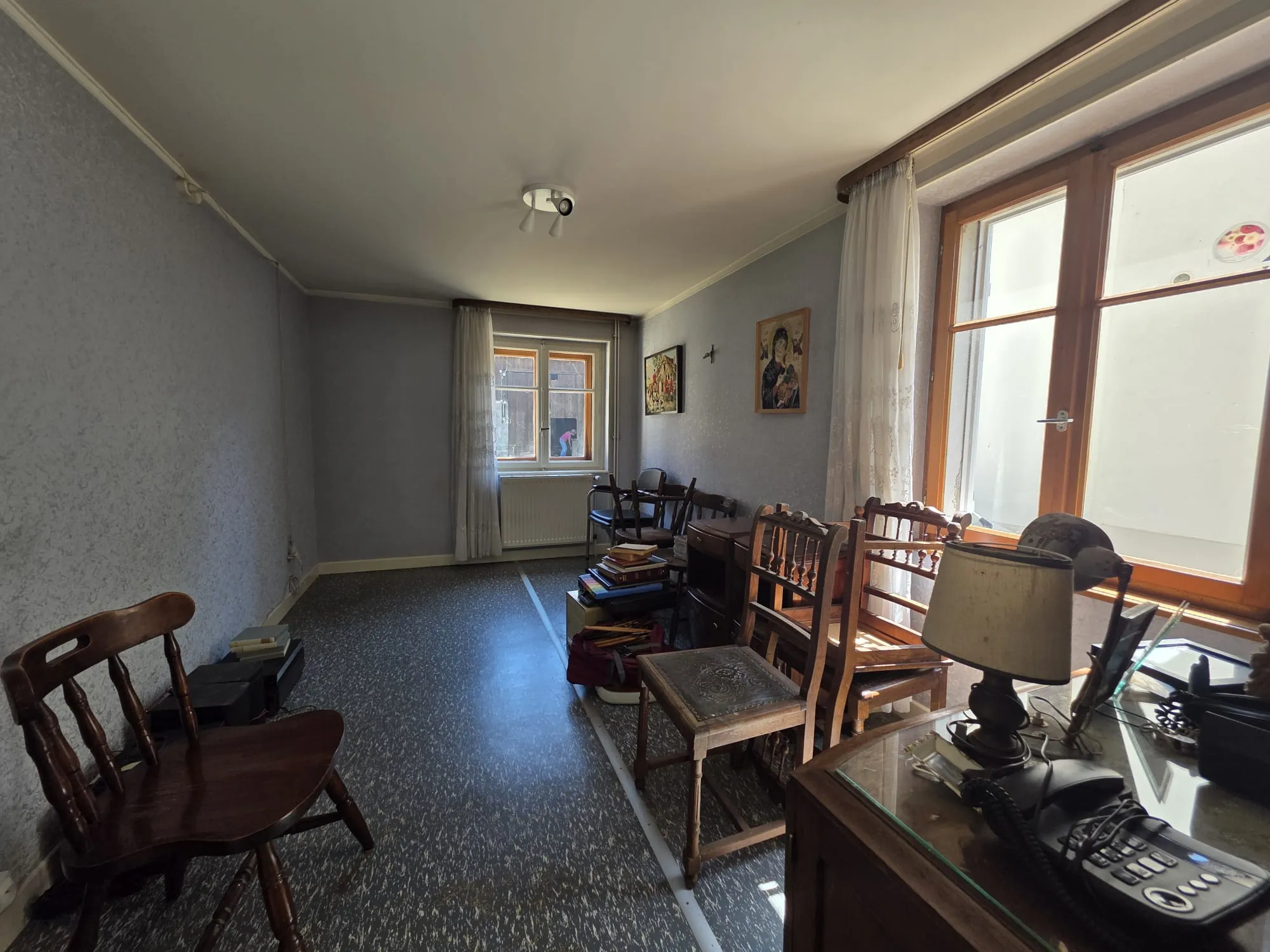 Maison de village à rénover avec dépendance à Hirtzbach, 102 m², terrain 8,49 ares 