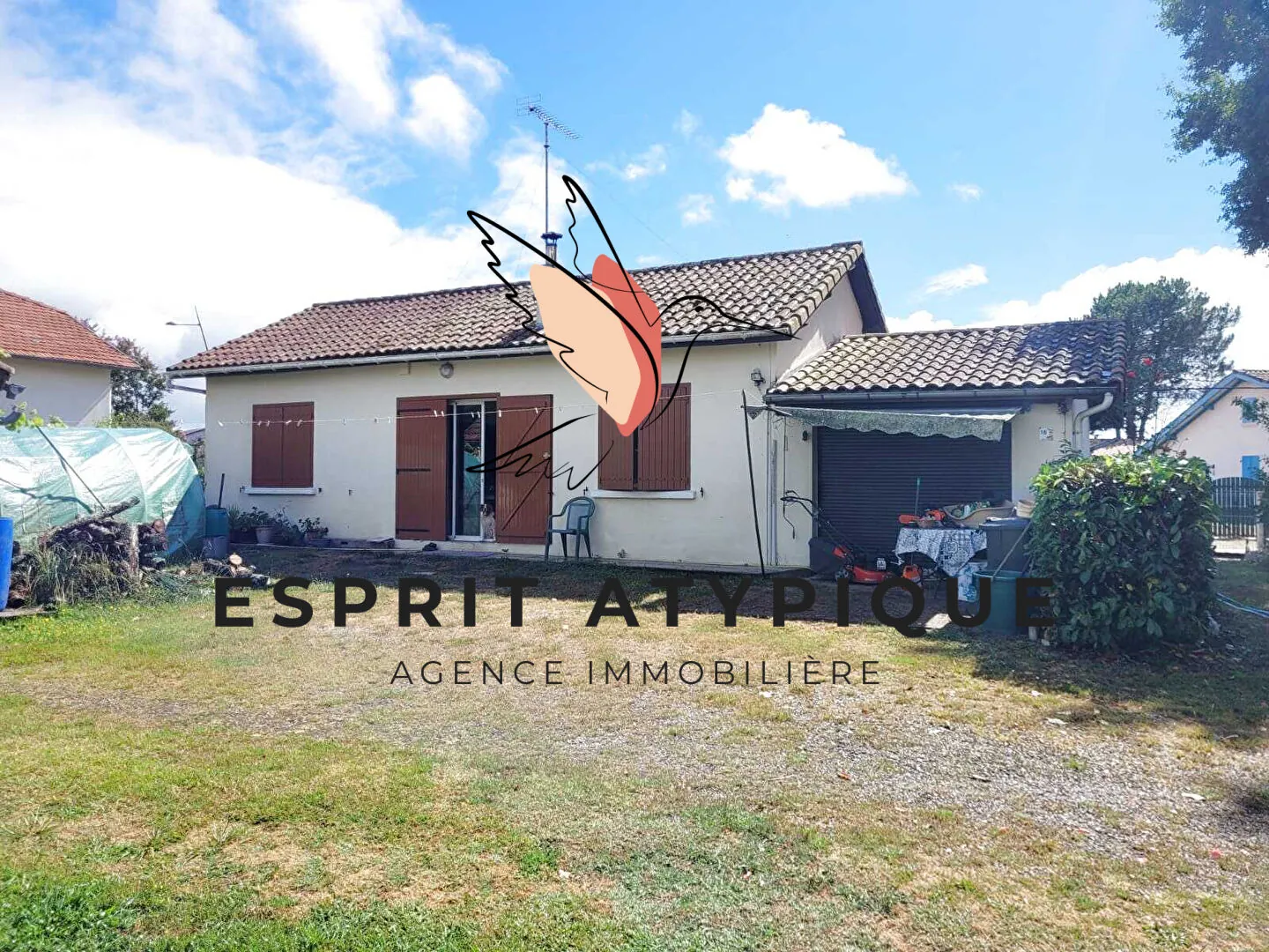 Belle maison de 79 m² avec terrasse et garage à Saint-Vincent-de-Paul 