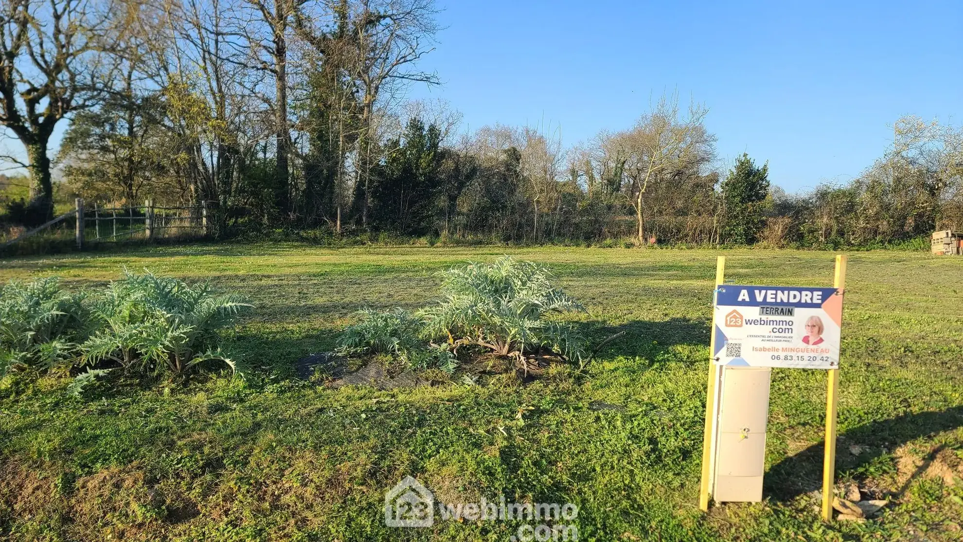 Terrain à bâtir de 443 m² à Talmont-Saint-Hilaire, environnement paisible et lumineux
