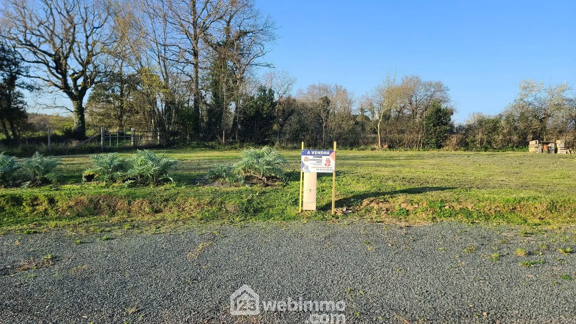 Terrain à bâtir de 443 m² à Talmont-Saint-Hilaire, environnement paisible et lumineux 