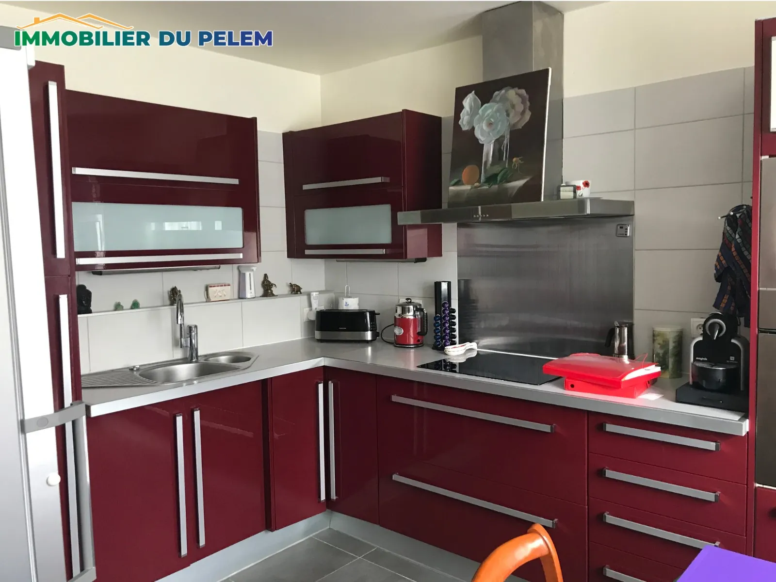 A vendre maison de ville à Saint-Nicolas du Pélem - 65m², deux chambres, charme et confort 