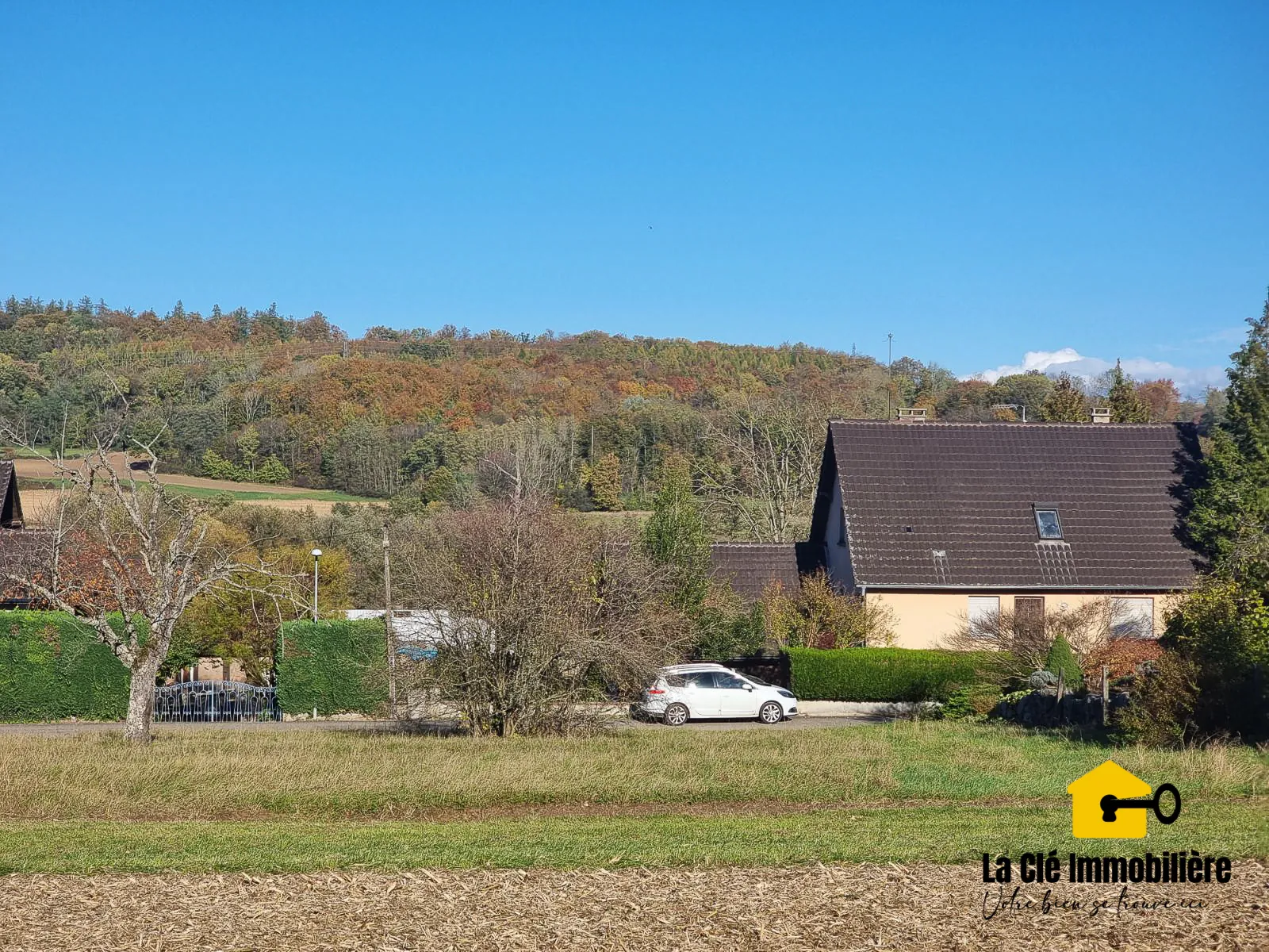 Terrain constructible viabilisé à HIRSINGUE, Sundgau, idéal pour votre projet de maison 