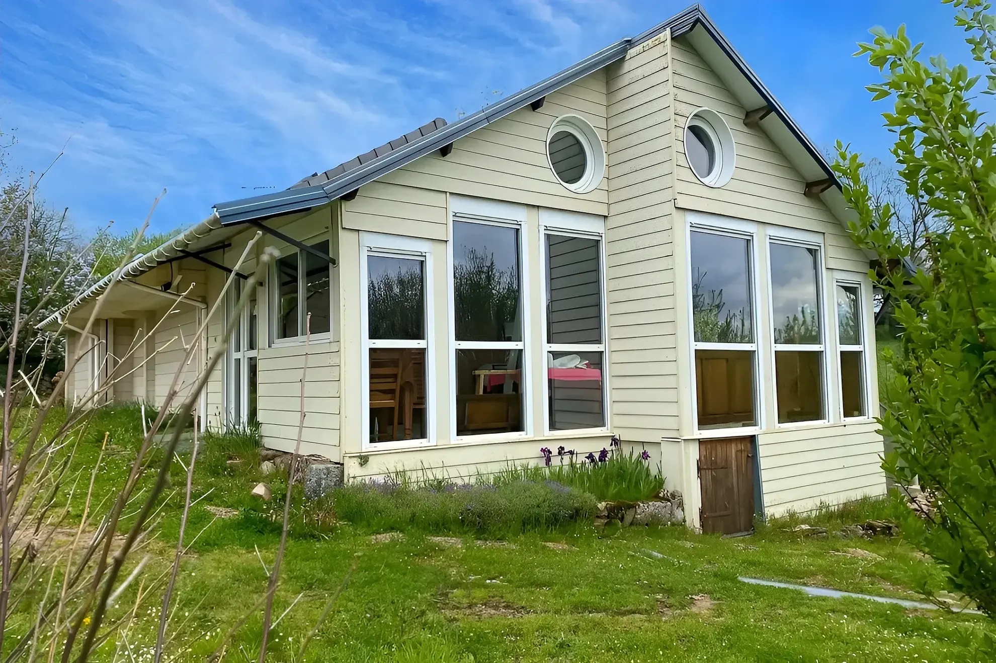 Maison en ossature bois de 90 m² à Vezins de Lévézou avec terrain de 985 m²