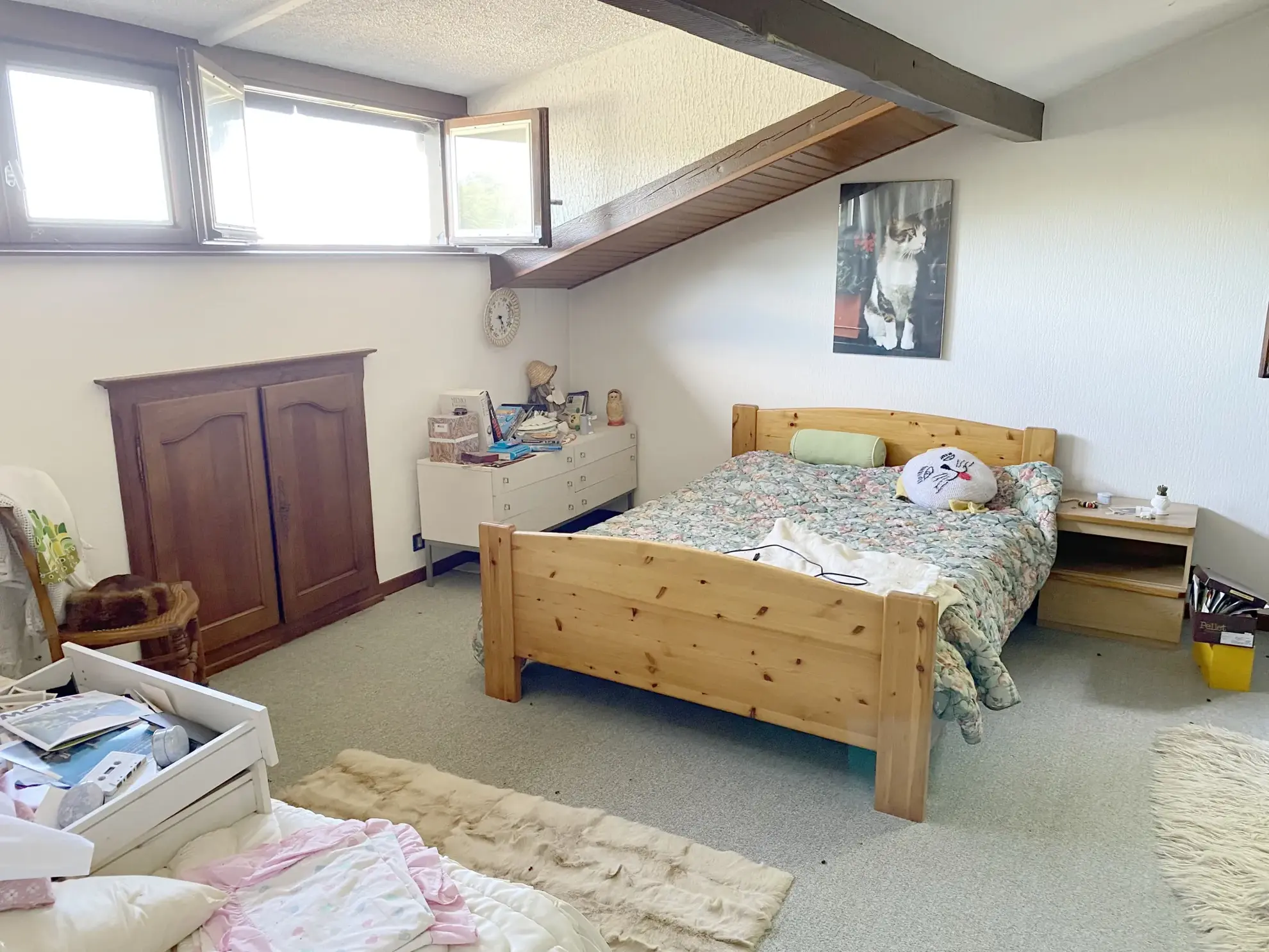 Maison lumineuse avec jardin, véranda et garage à Vieux-Charmont-Nommay 