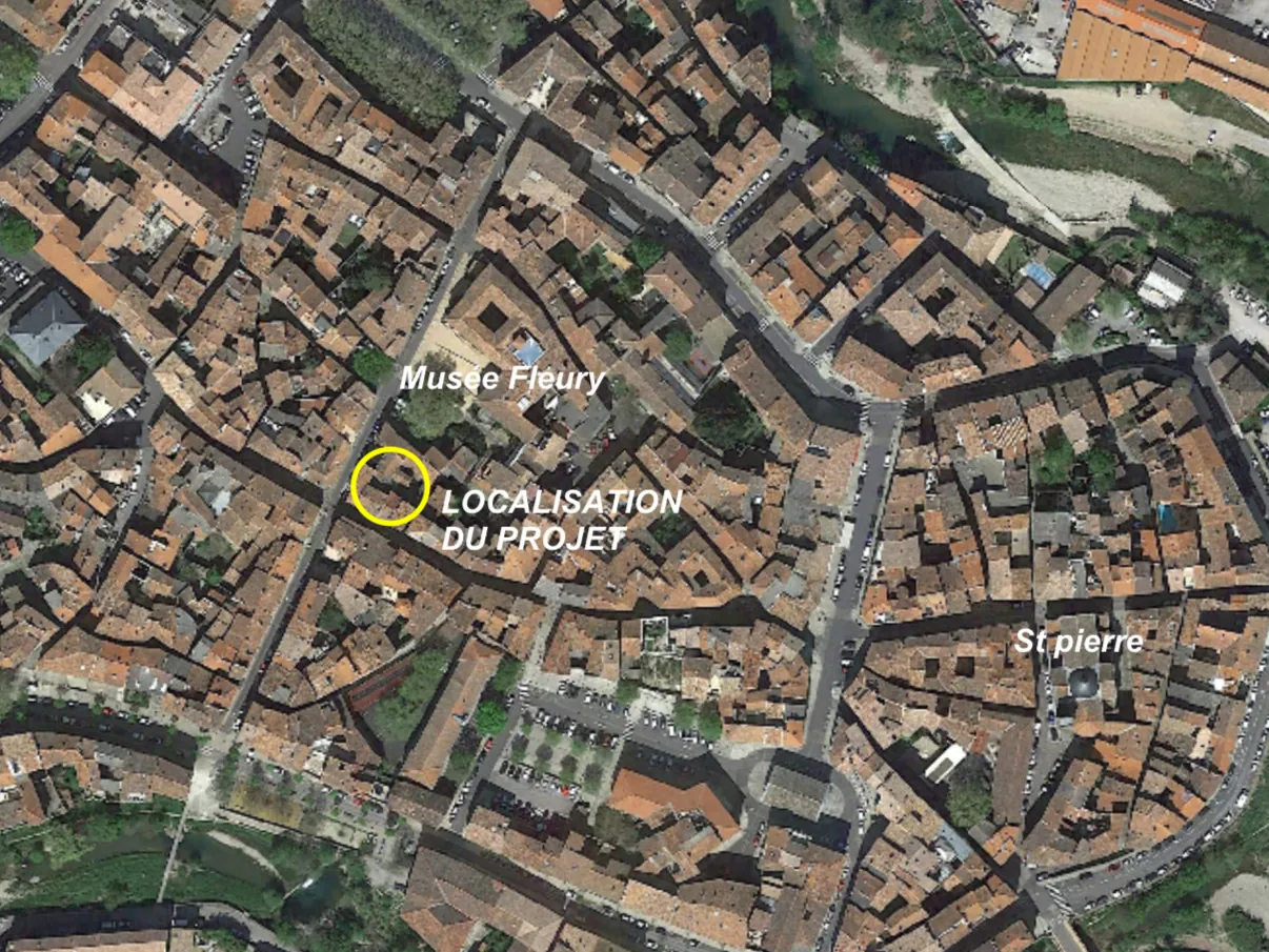 Appartement 3 pièces rénové avec cour à Lodève, livraison 2027 