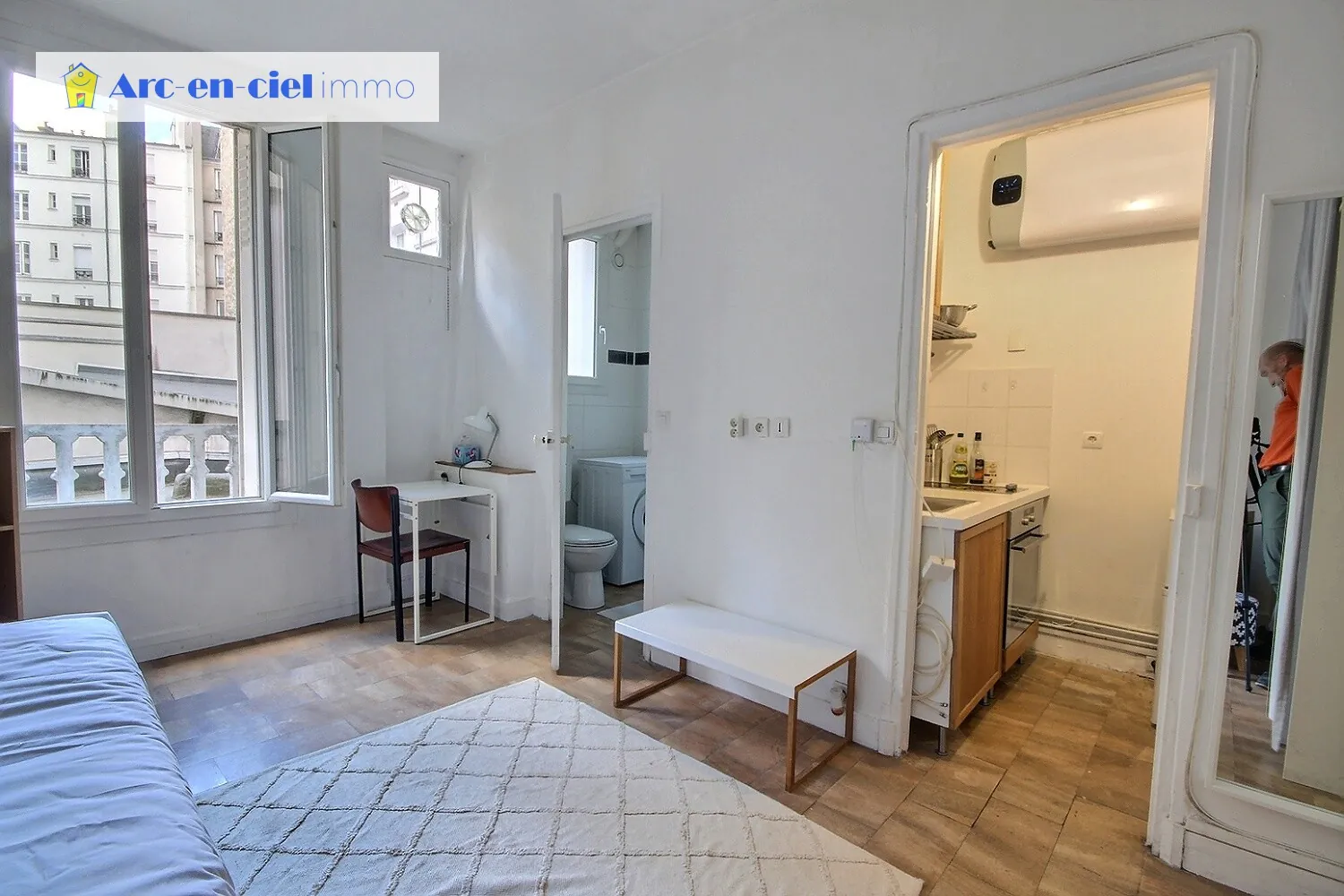 Studio lumineux à Paris 12e près du métro Reuilly-Diderot - 18 m² 