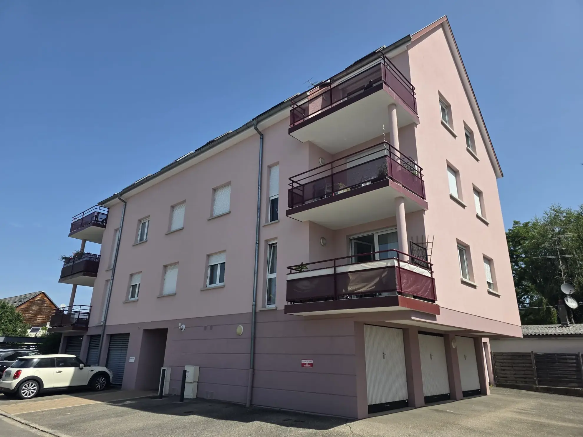 Appartement duplex lumineux de 95 m² au dernier étage à Hirsingue
