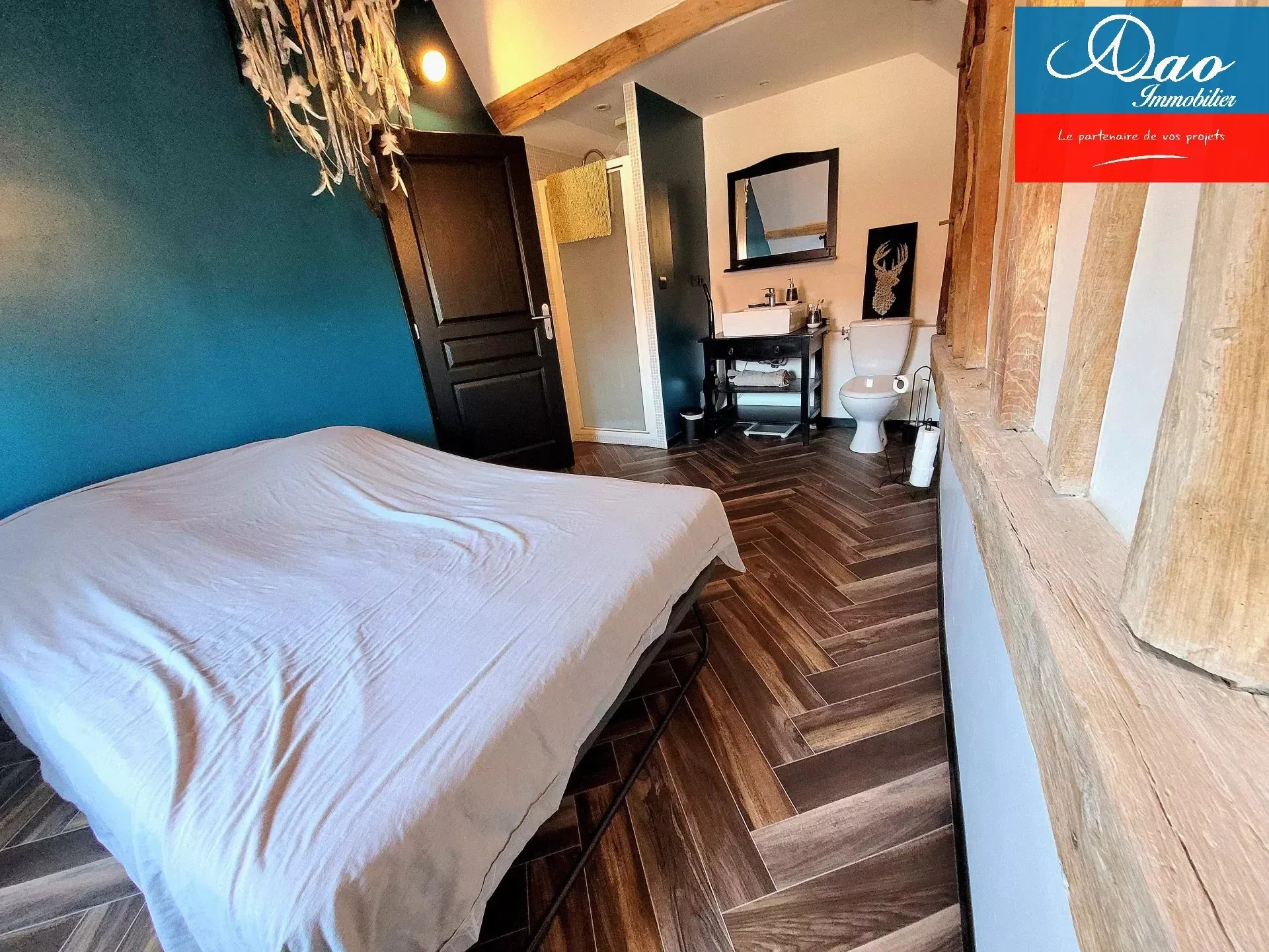 Maison de caractère rénovée à Aix-Villemaur-Palis - 100 m² avec jardin 