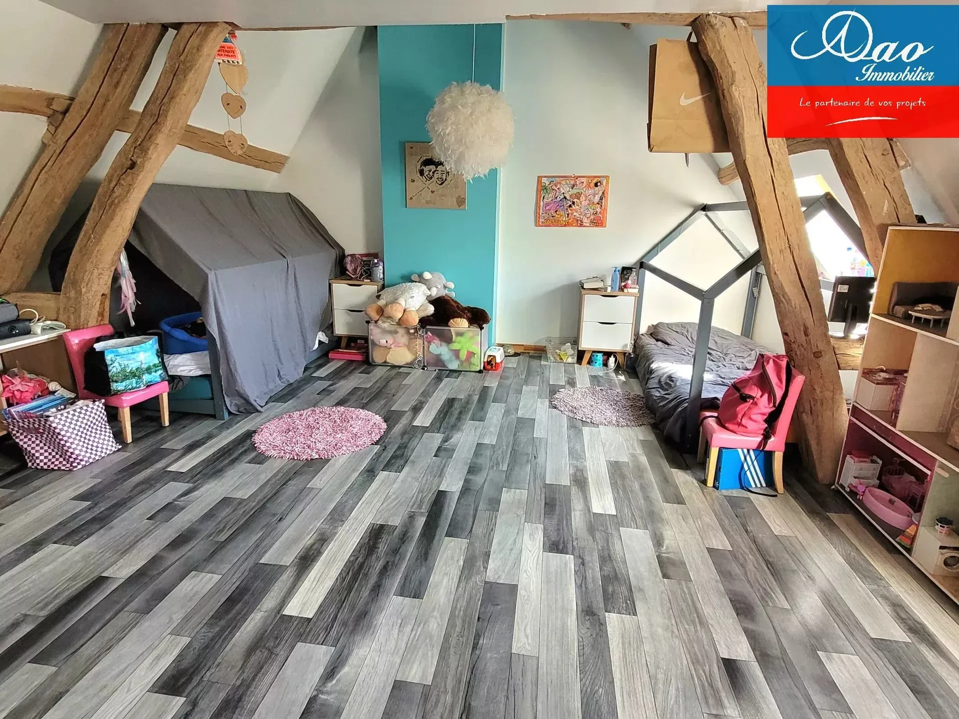 Maison de caractère rénovée à Aix-Villemaur-Palis - 100 m² avec jardin 