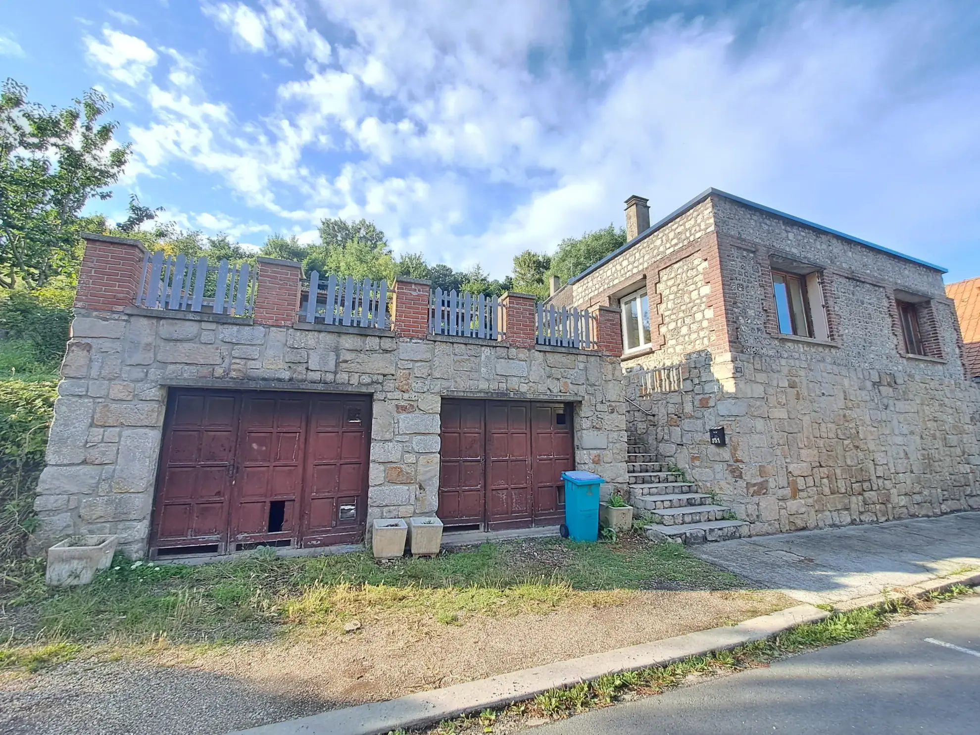 Maison à vendre à Saint-Valery-en-Caux avec 3 chambres et grand terrain