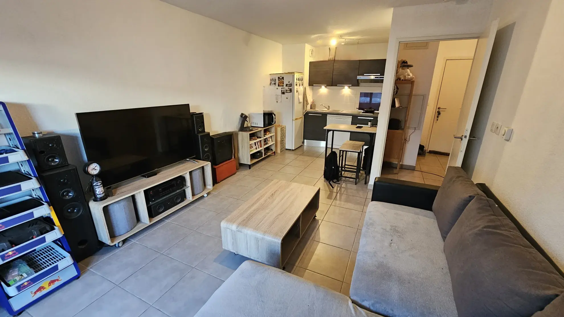 Appartement T2 de 43m² avec terrasse à Gigean dans résidence sécurisée 