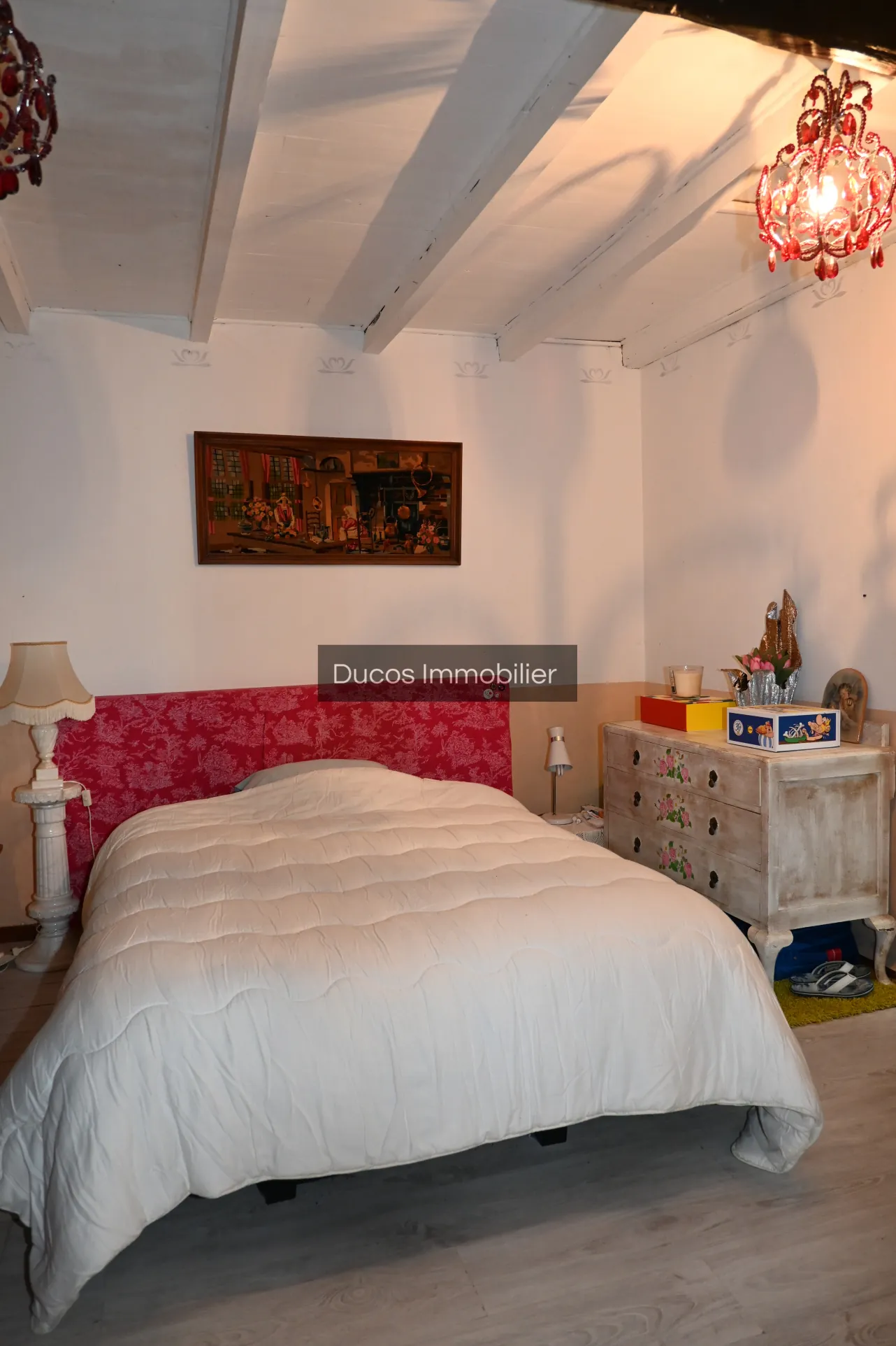 Maison de plain-pied à Samazan avec garage et terrain clos 