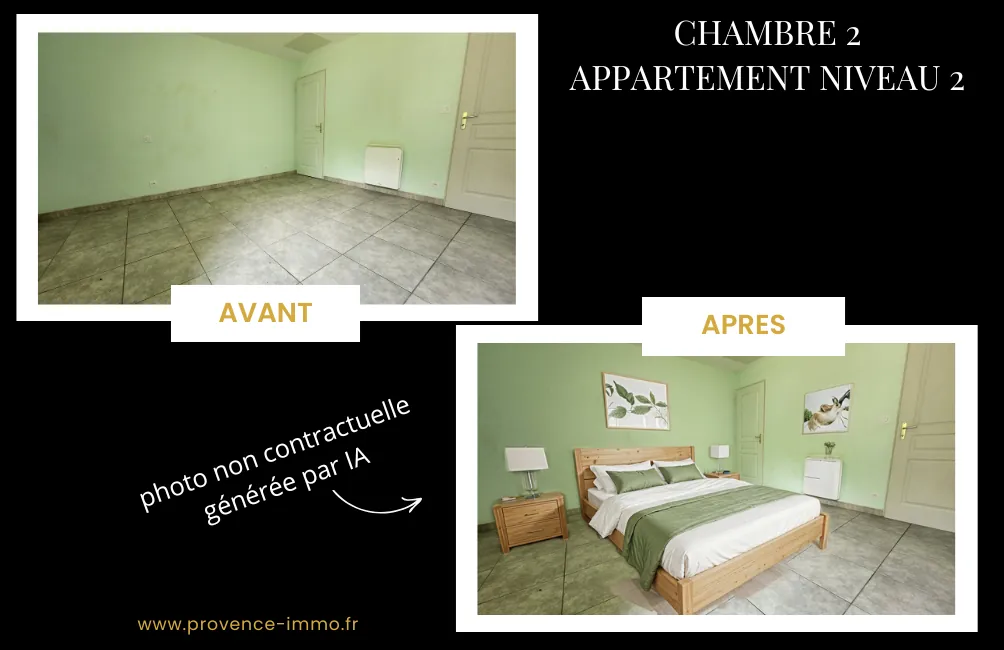 Charmante maison de village à Châteauredon avec deux appartements et potentiel d’investissement 