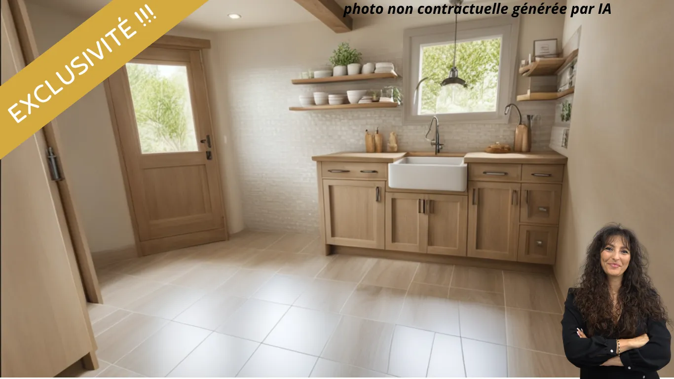 Charmante maison de village à Châteauredon avec deux appartements et potentiel d’investissement 