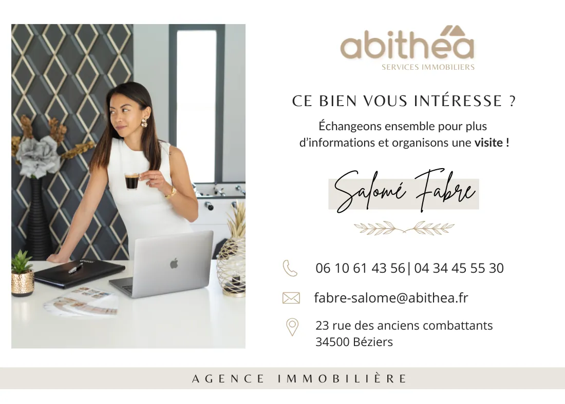 Appartement T5 de 193 m² avec vue dégagée en centre-ville de Béziers 