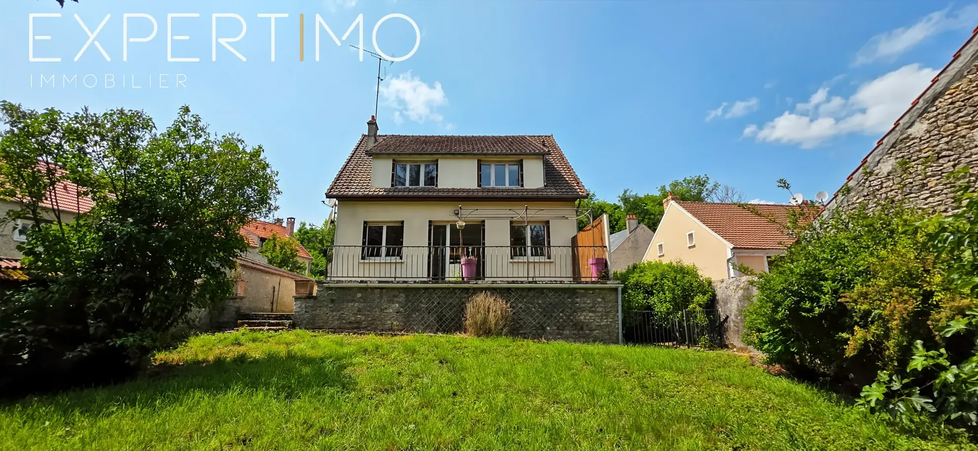 Maison 6 pièces avec jardin et accès rivière à Méréville en Essonne 