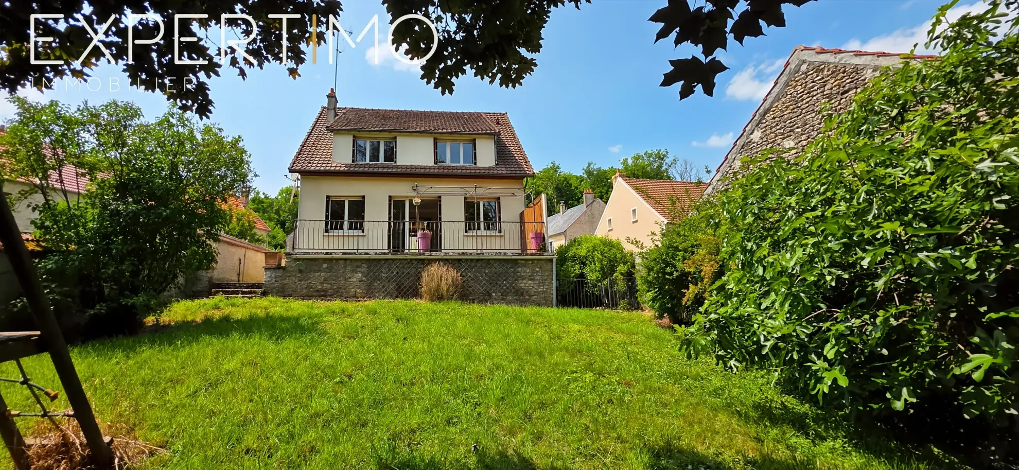 Maison 6 pièces avec jardin et accès rivière à Méréville en Essonne 