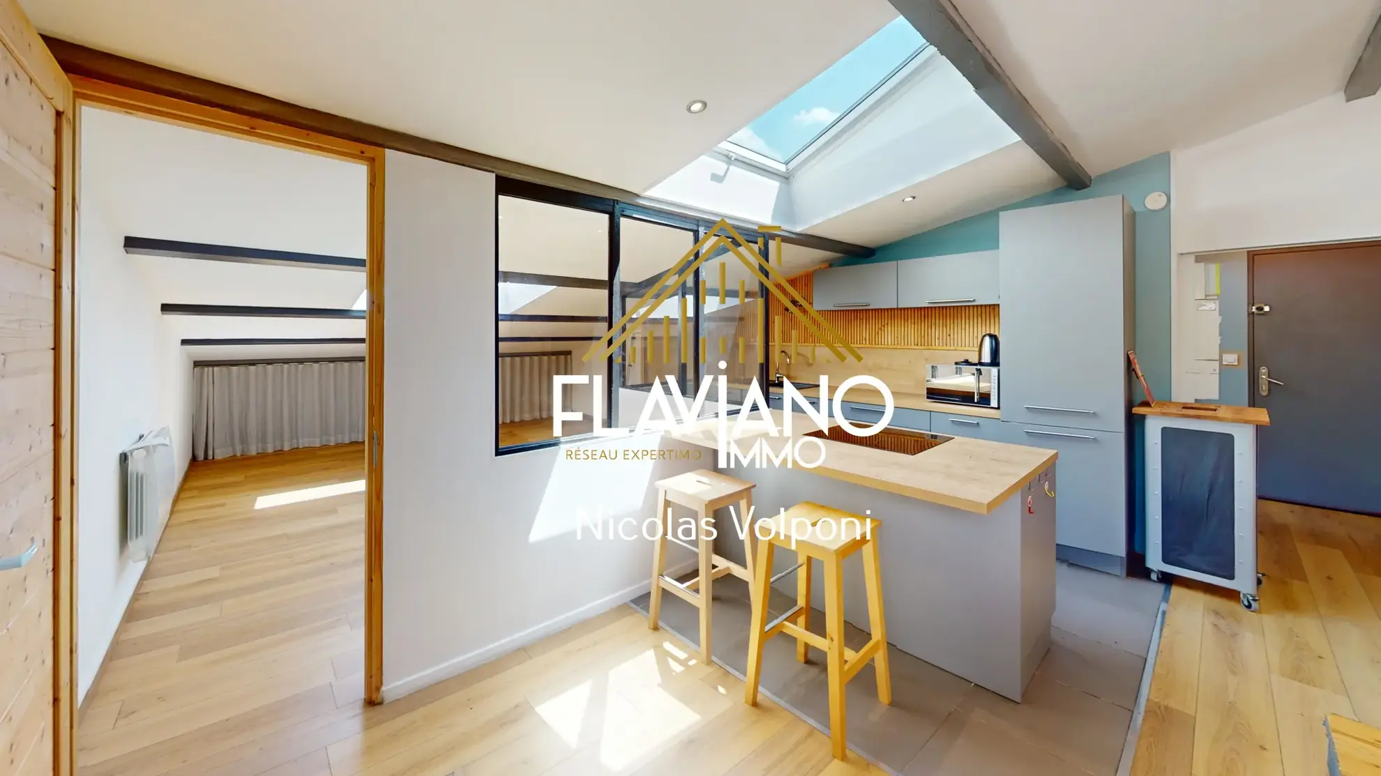 Appartement T3 lumineux de 88 m² avec vue montagne à Barcelonnette 