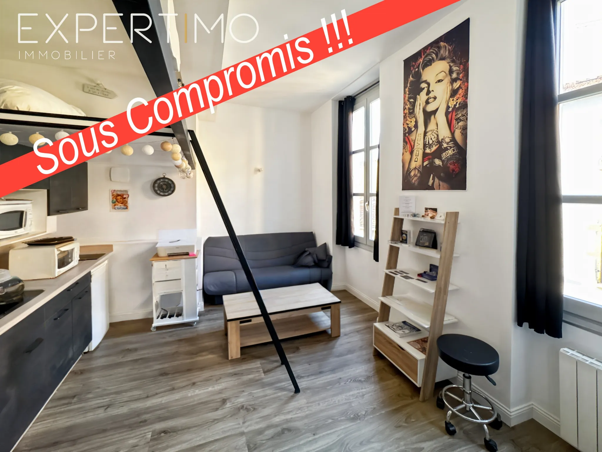 Charmant studio rénové au cœur historique de Trévoux - Investissement ou pied-à-terre