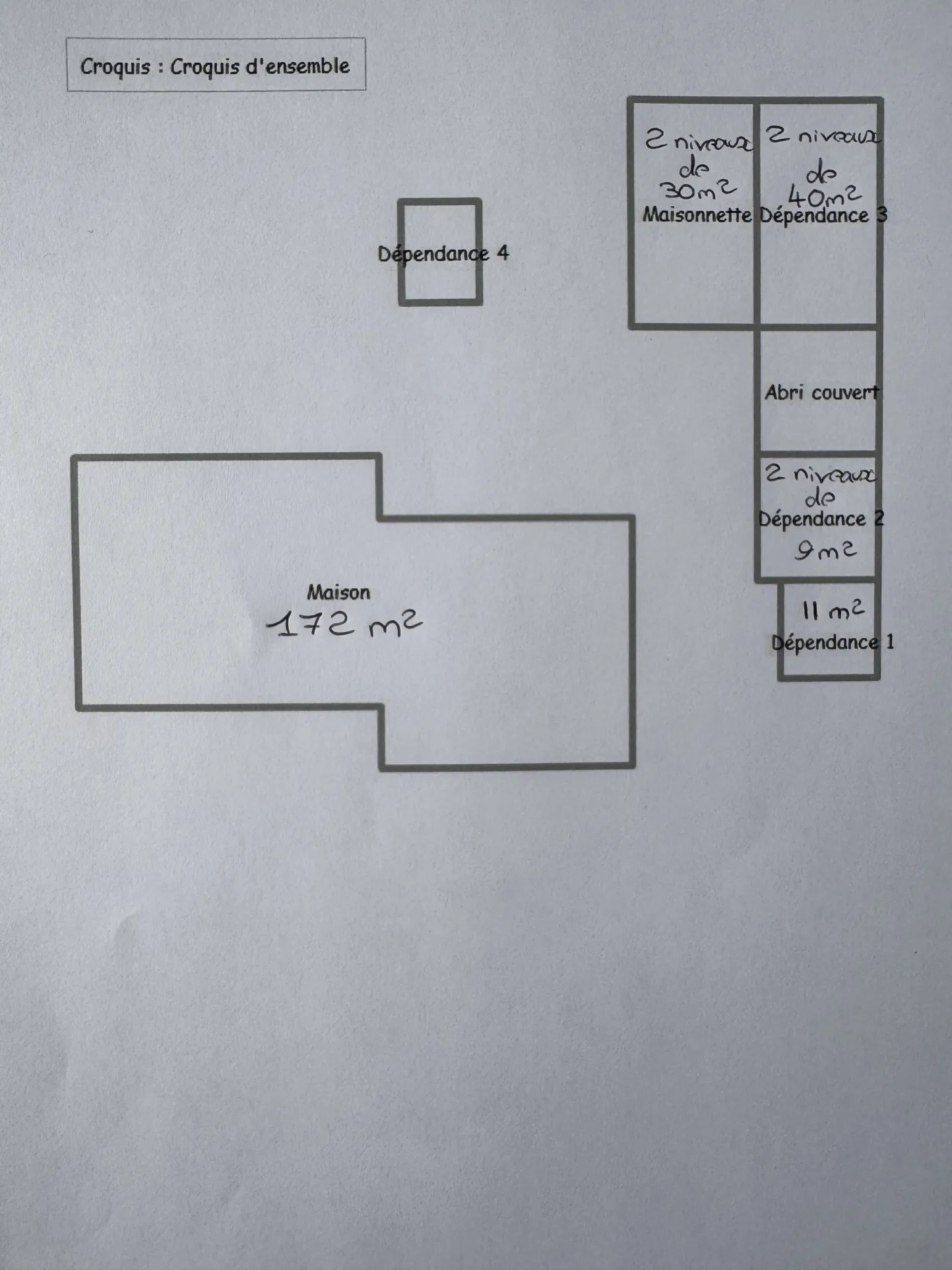 Maison à rénover à Doranges pour chambres d'hôtes ou investissement immobilier 