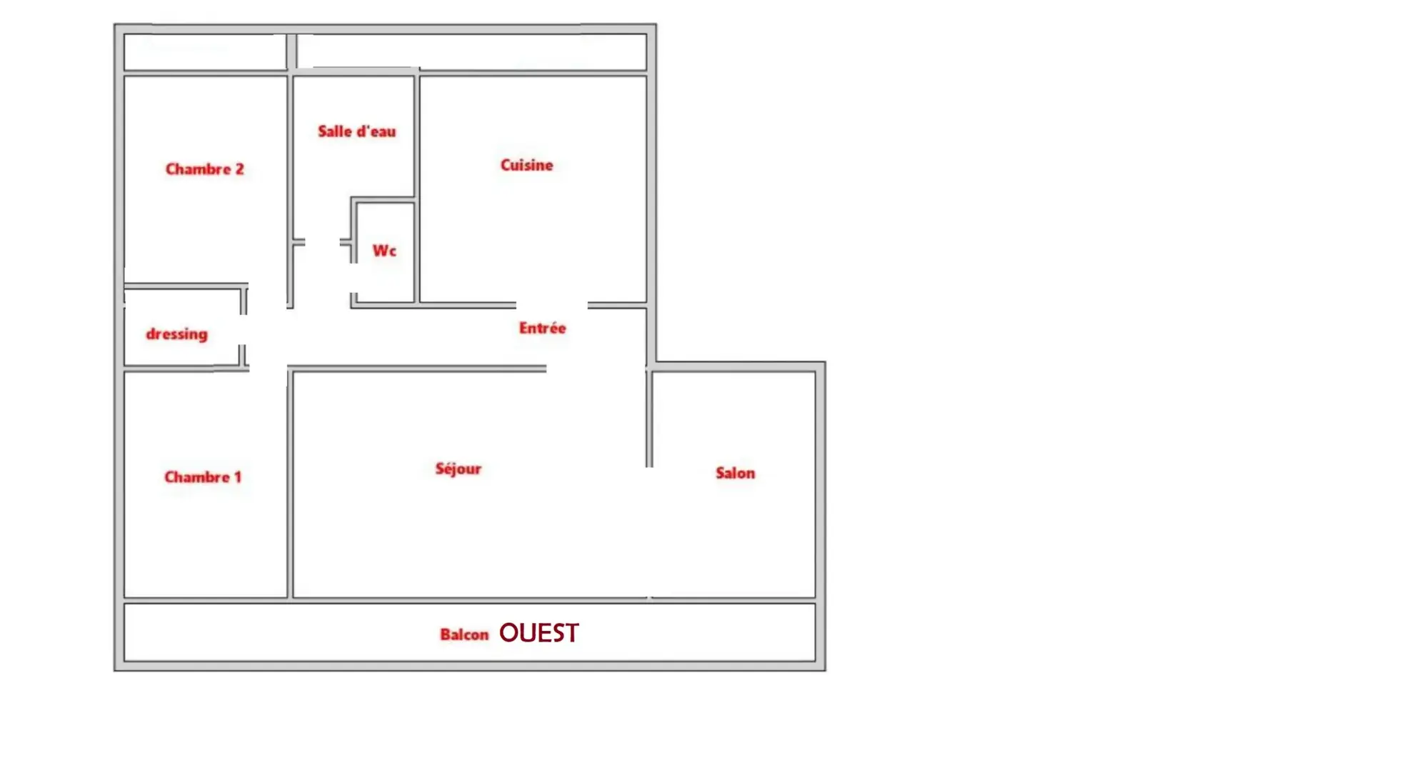 À vendre appartement lumineux de 71,31 m² à Sainte-Foy-lès-Lyon avec Balcons, Cave et Parking 