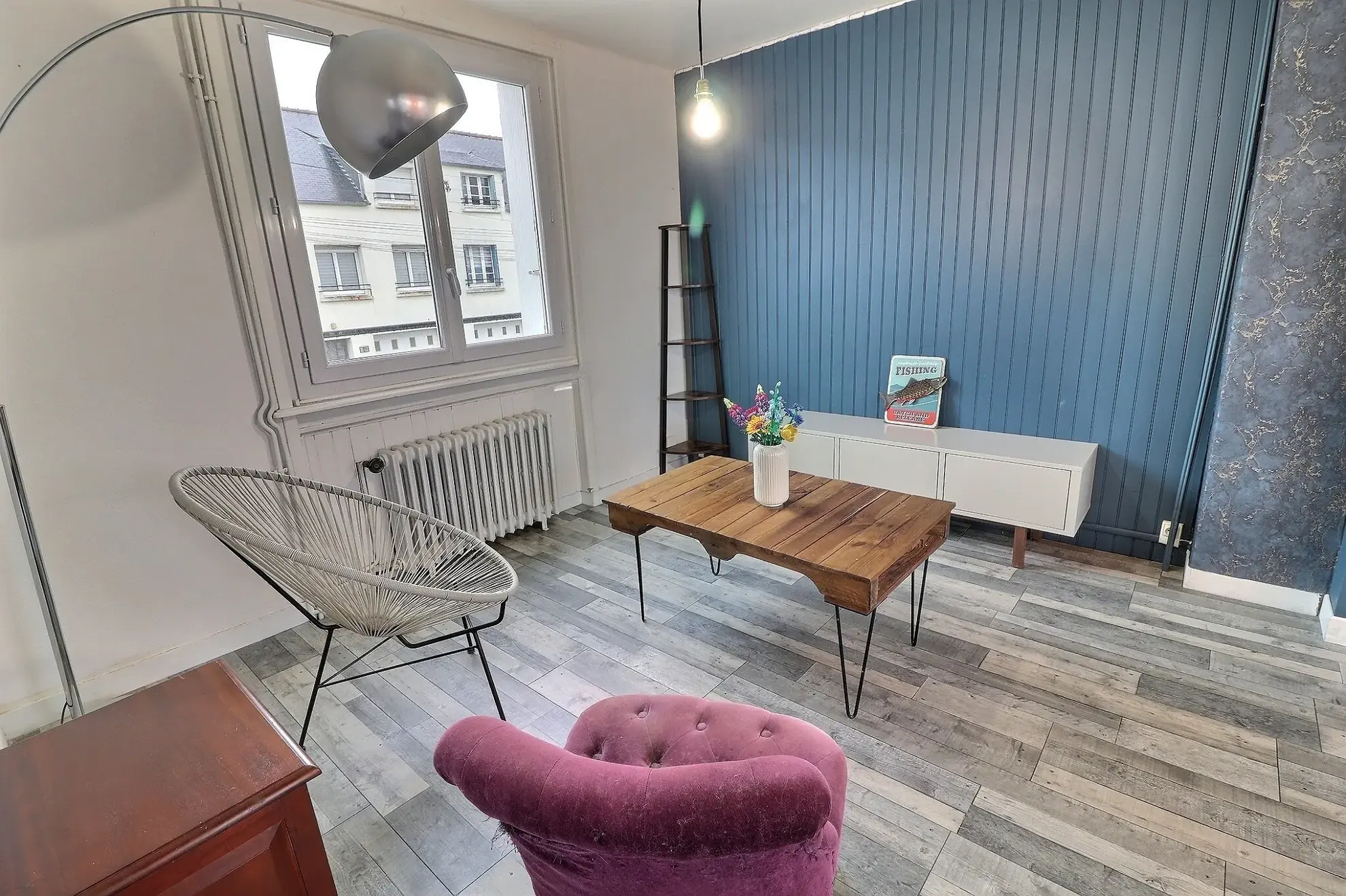 Maison de ville 3 chambres avec vue rivière à Landerneau 