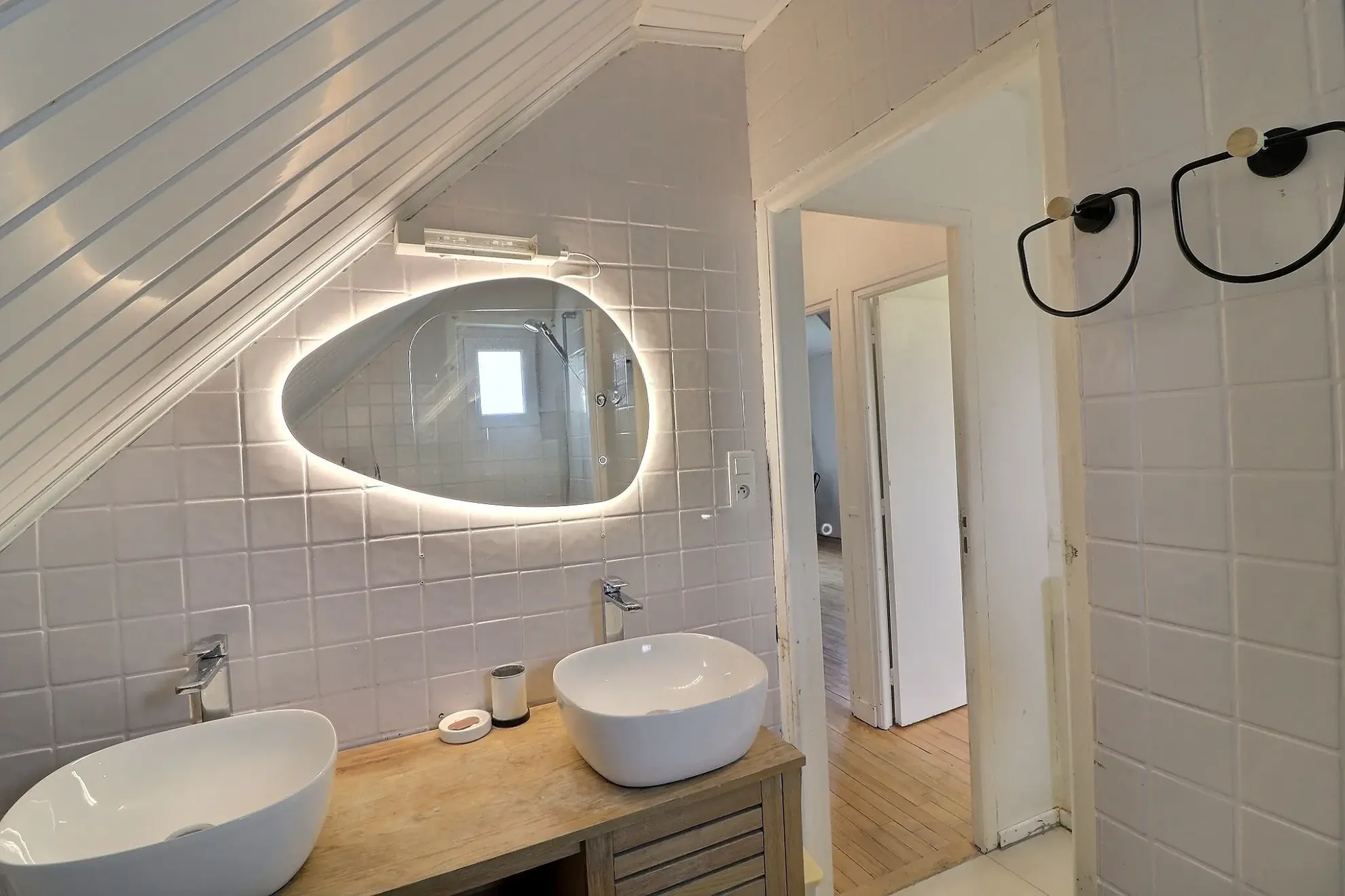 Maison de ville 3 chambres avec vue rivière à Landerneau 