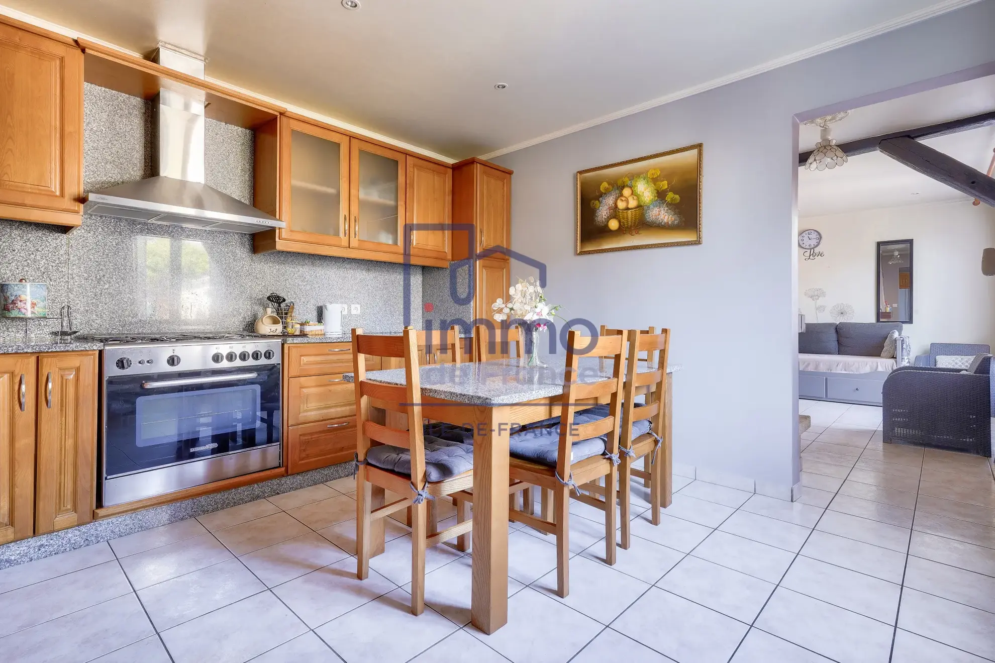 Maison de 70 m² avec terrain de 177 m² et garage au Blanc-Mesnil - Exclu IMMO DE FRANCE 