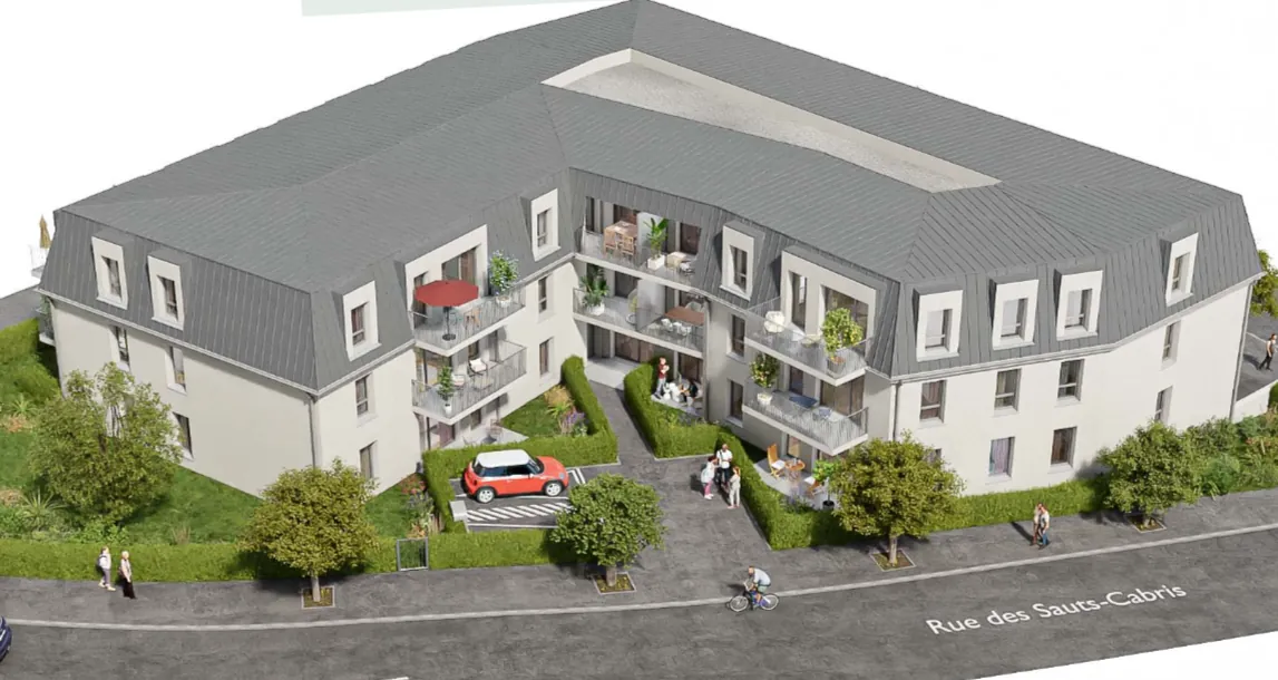 Investissez dans un appartement 2 pièces neuf à Villers-Bocage, livraison 2026