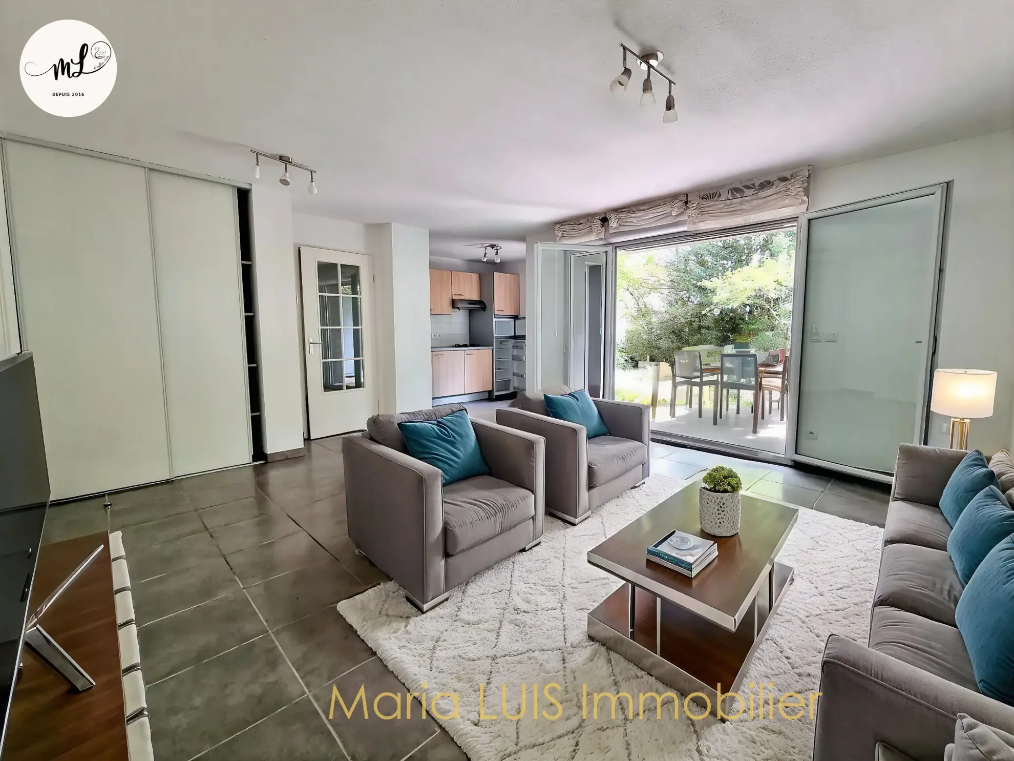 Appartement T3 avec jardin privatif au centre du Le Haillan 