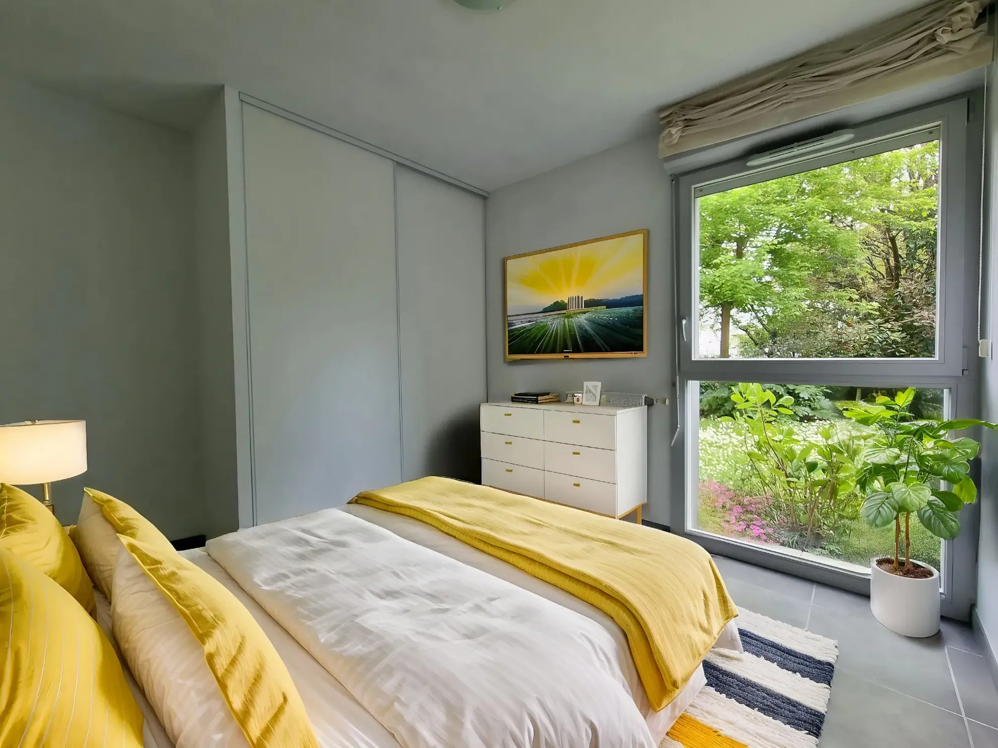 Appartement T3 avec jardin privatif au centre du Le Haillan 