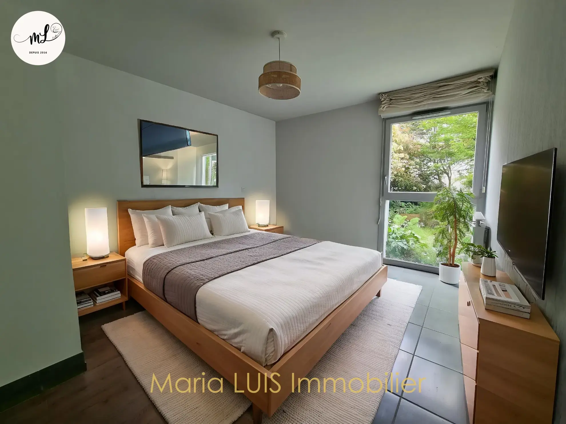 Appartement T3 avec jardin privatif au centre du Le Haillan 