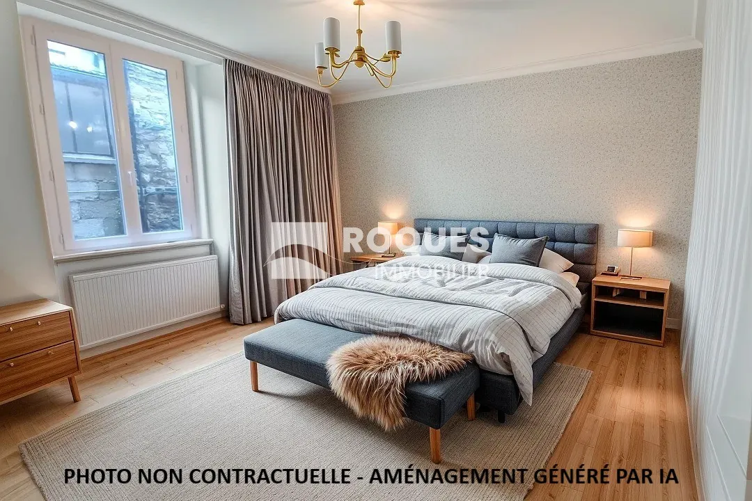 Appartement 3 pièces avec terrasse et caves à Millau 