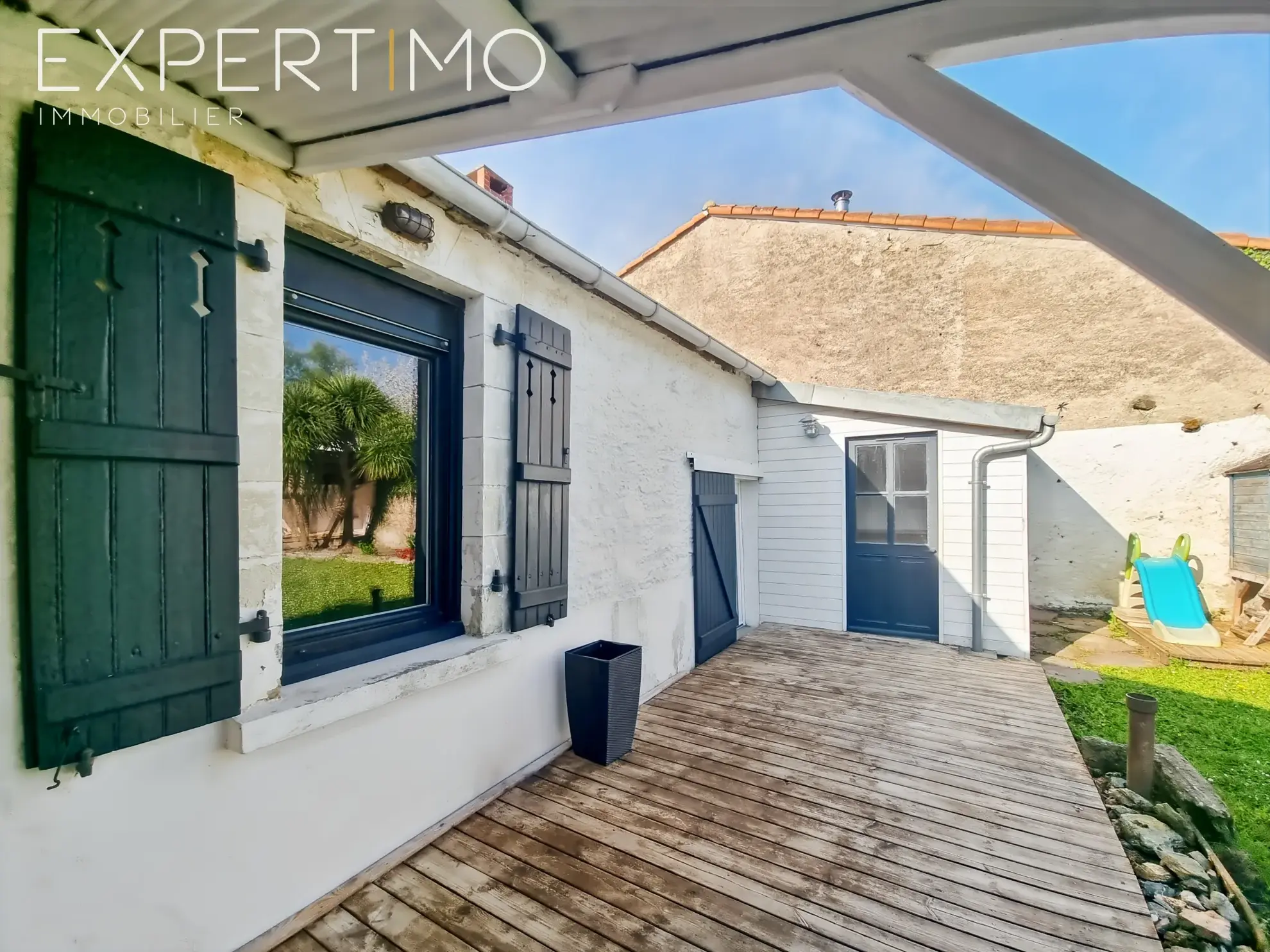 Maison avec jardin et piscine à Machecoul-Saint-Même - 87 m², 2 chambres 