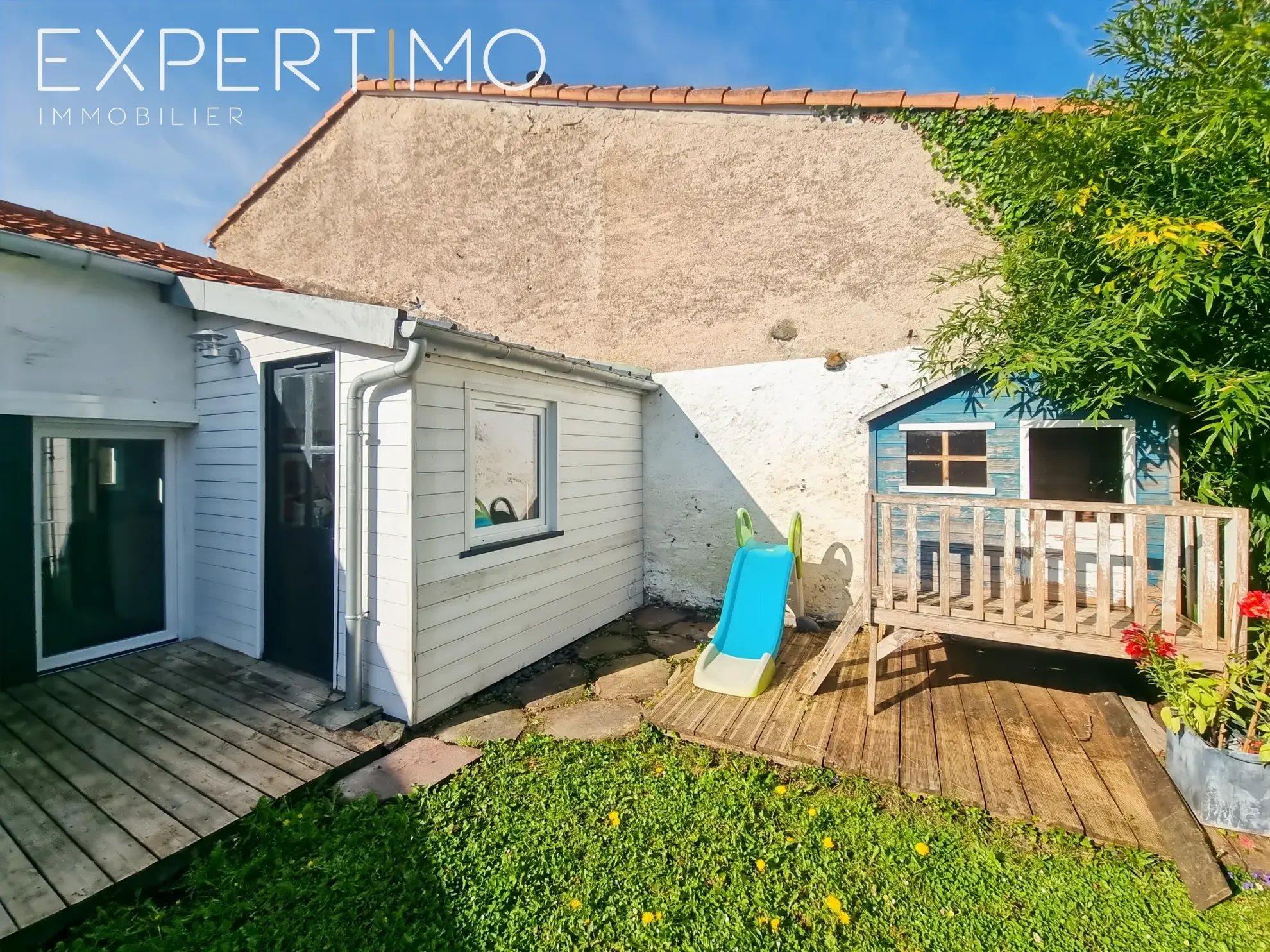 Maison avec jardin et piscine à Machecoul-Saint-Même - 87 m², 2 chambres 