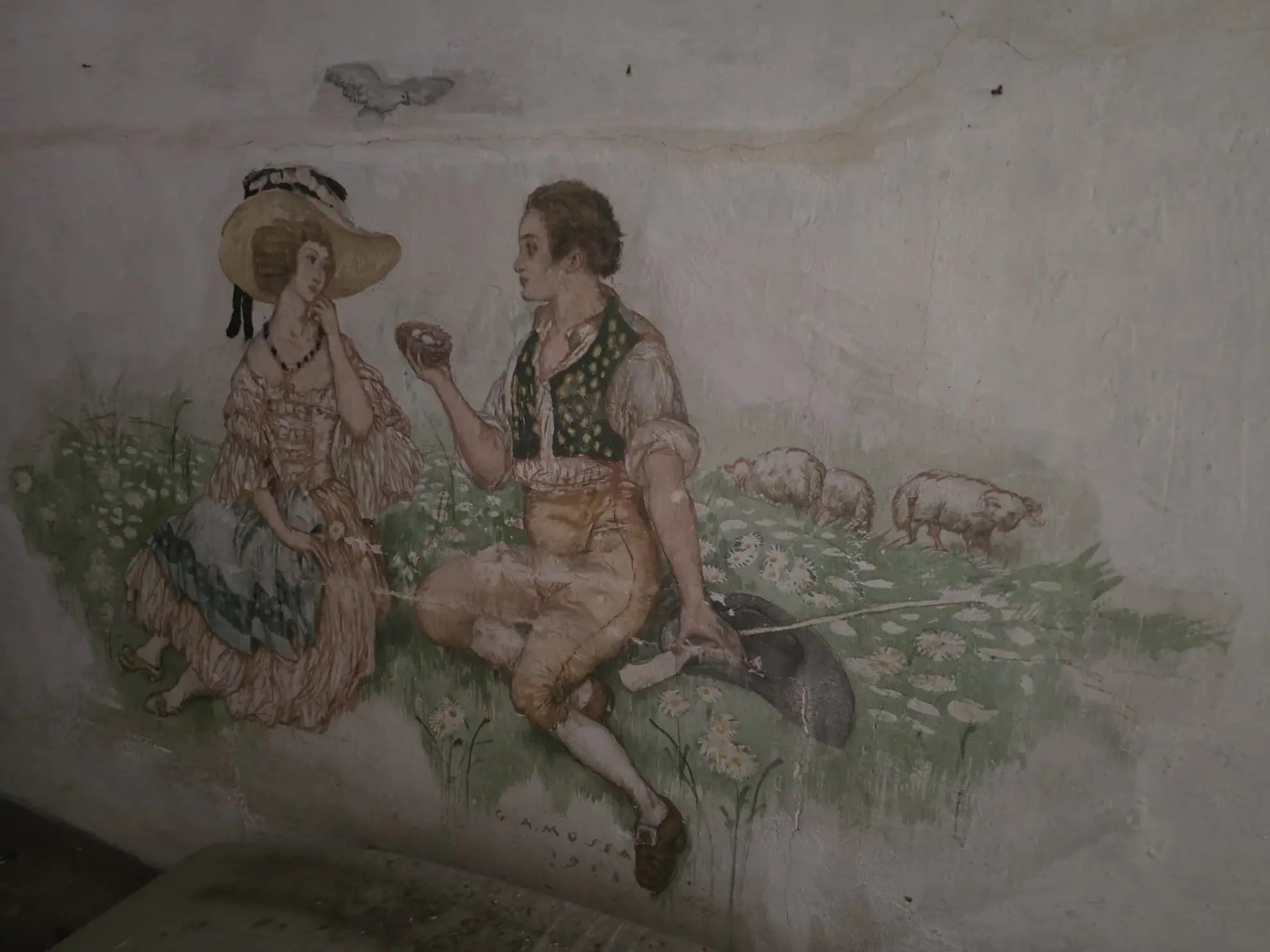 Maison à vendre à Castagniers avec dépendance, terrain et vue montagne 