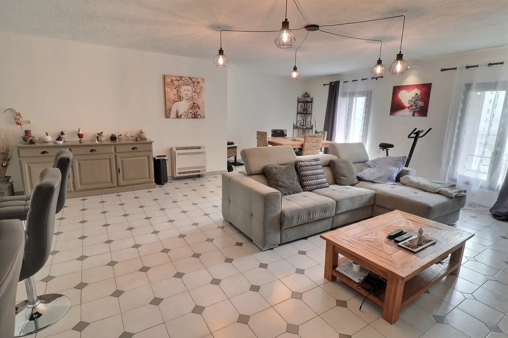 Achat maison de ville à Saint Gilles - 116 m2 avec jardin et garage 