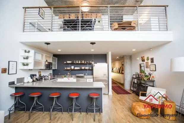 Loft contemporain écologique à Saint-Cergues, proche Genève, investissement rentable 