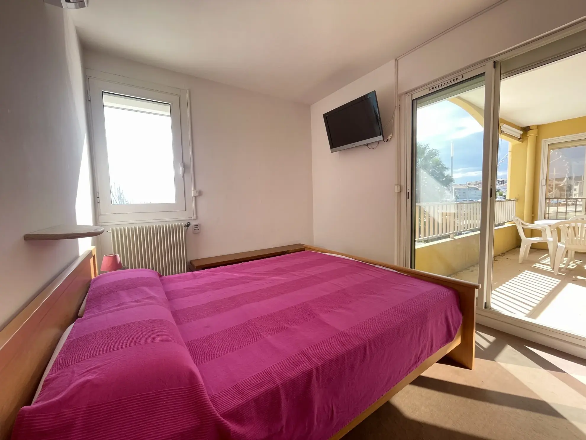 Appartement T3 avec terrasse et vue port au Cap d’Agde 